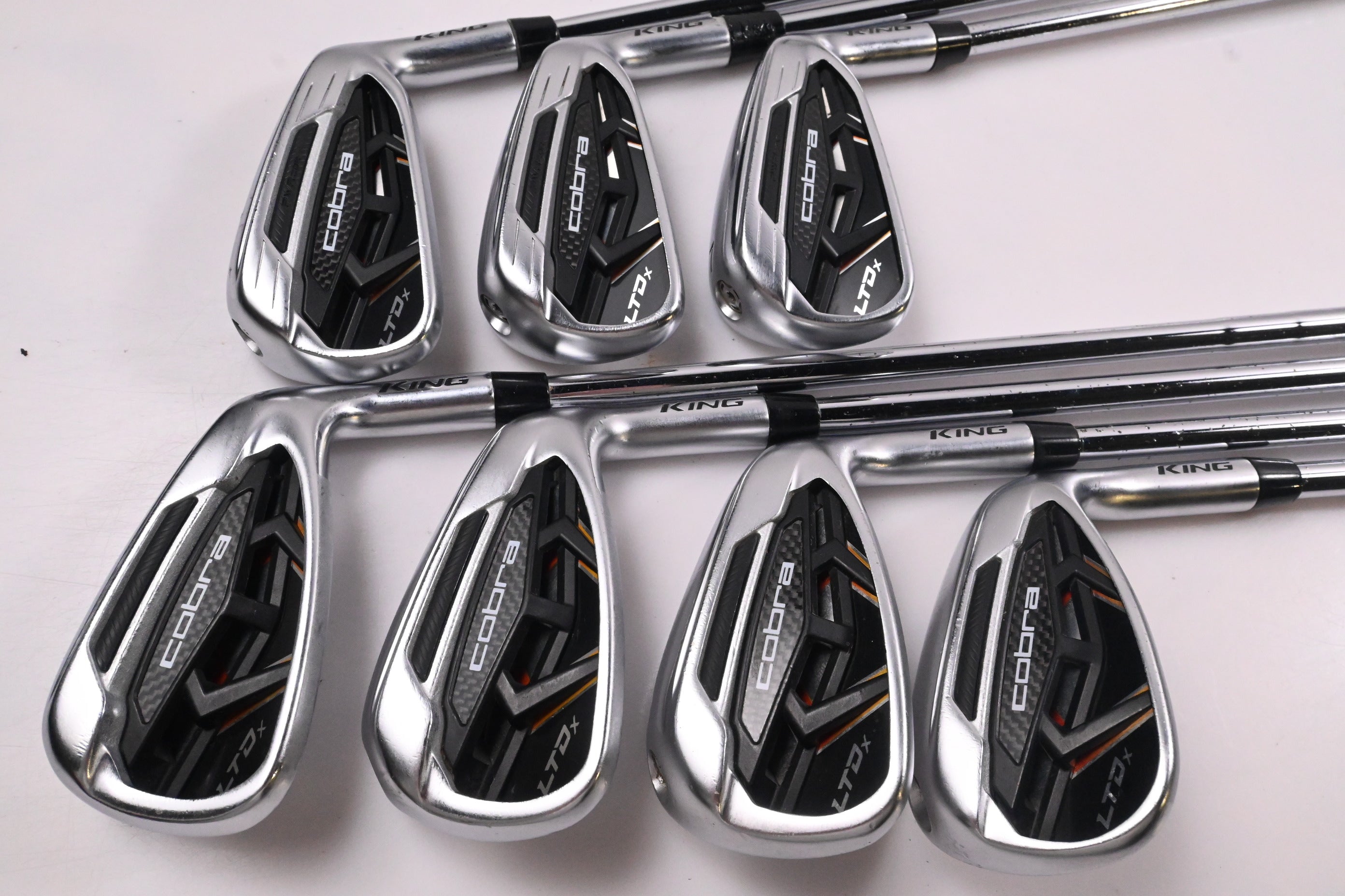 Cobra LTDx Irons / 5-PW+SW / Regular Flex KBS Tour 90 Shafts