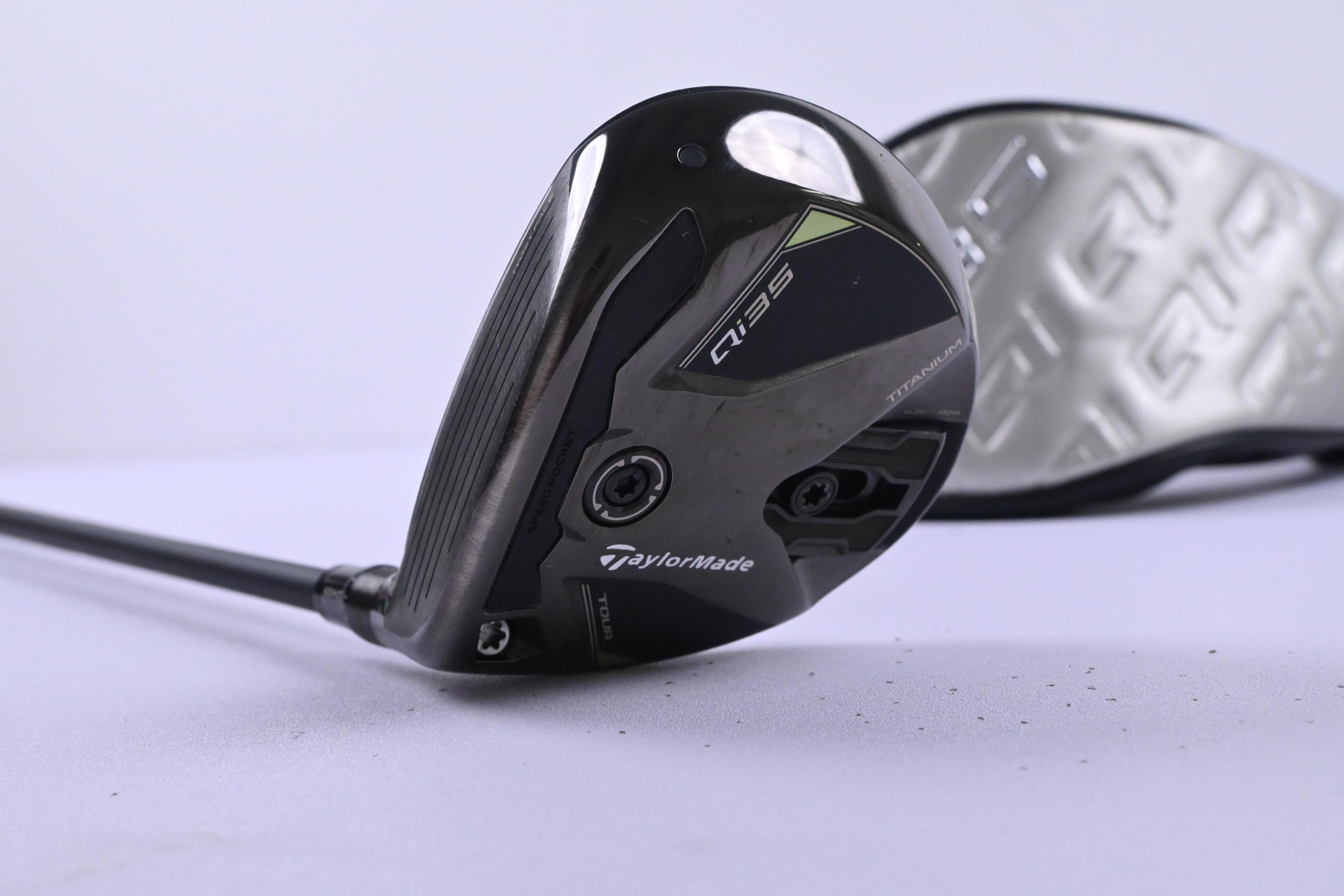 Left Hand Taylormade Qi35 Tour #3 Wood / 15 Degree / Stiff Flex Kai'li Blue 75