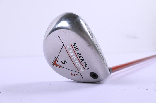Callaway Big Bertha Fusion #5 Wood / 18 Degree / Stiff Flex Aldila NVS 55 Shaft