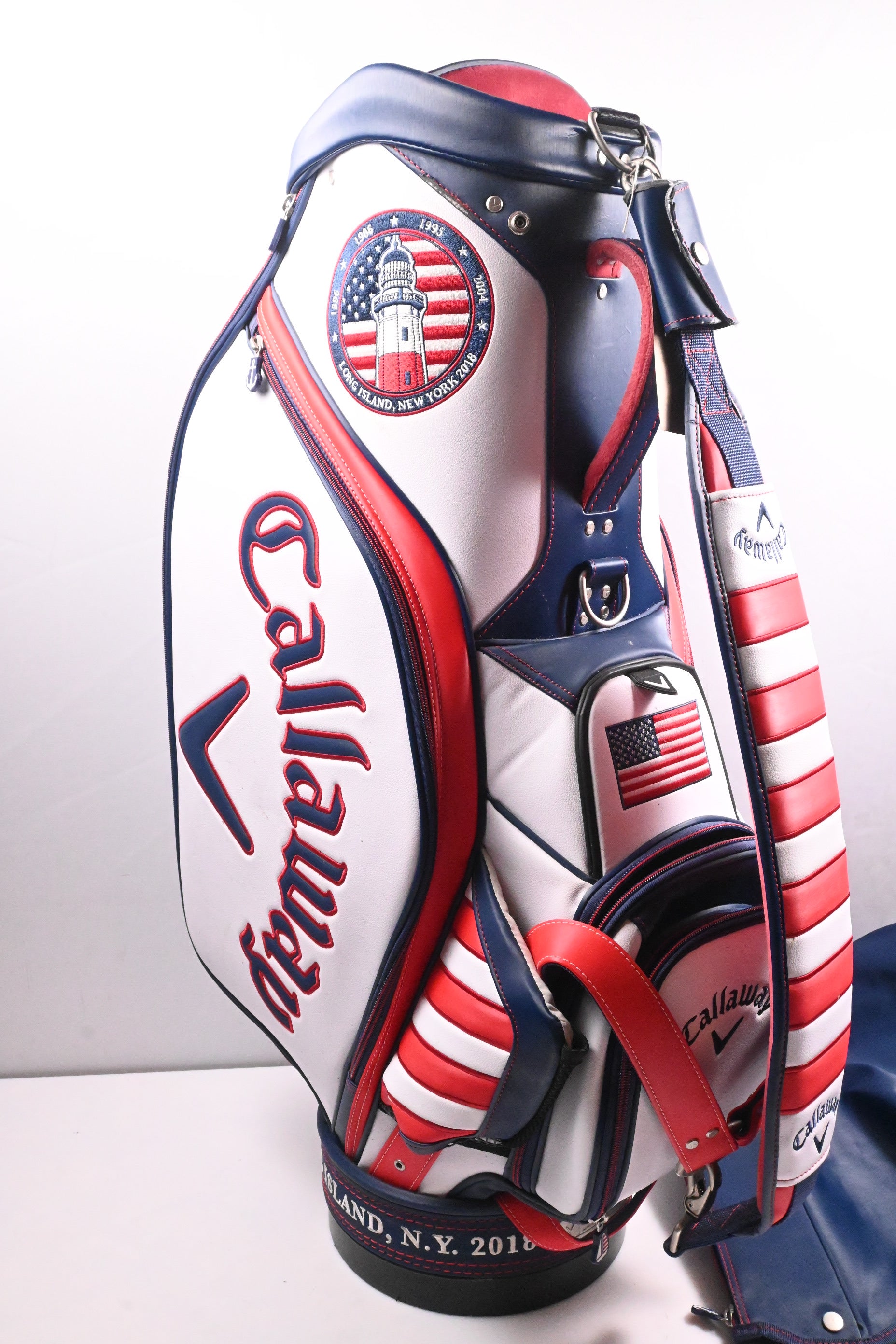 Callaway US Open 2018 Tour Bag / 6-Way Divider / White, Blue, Red