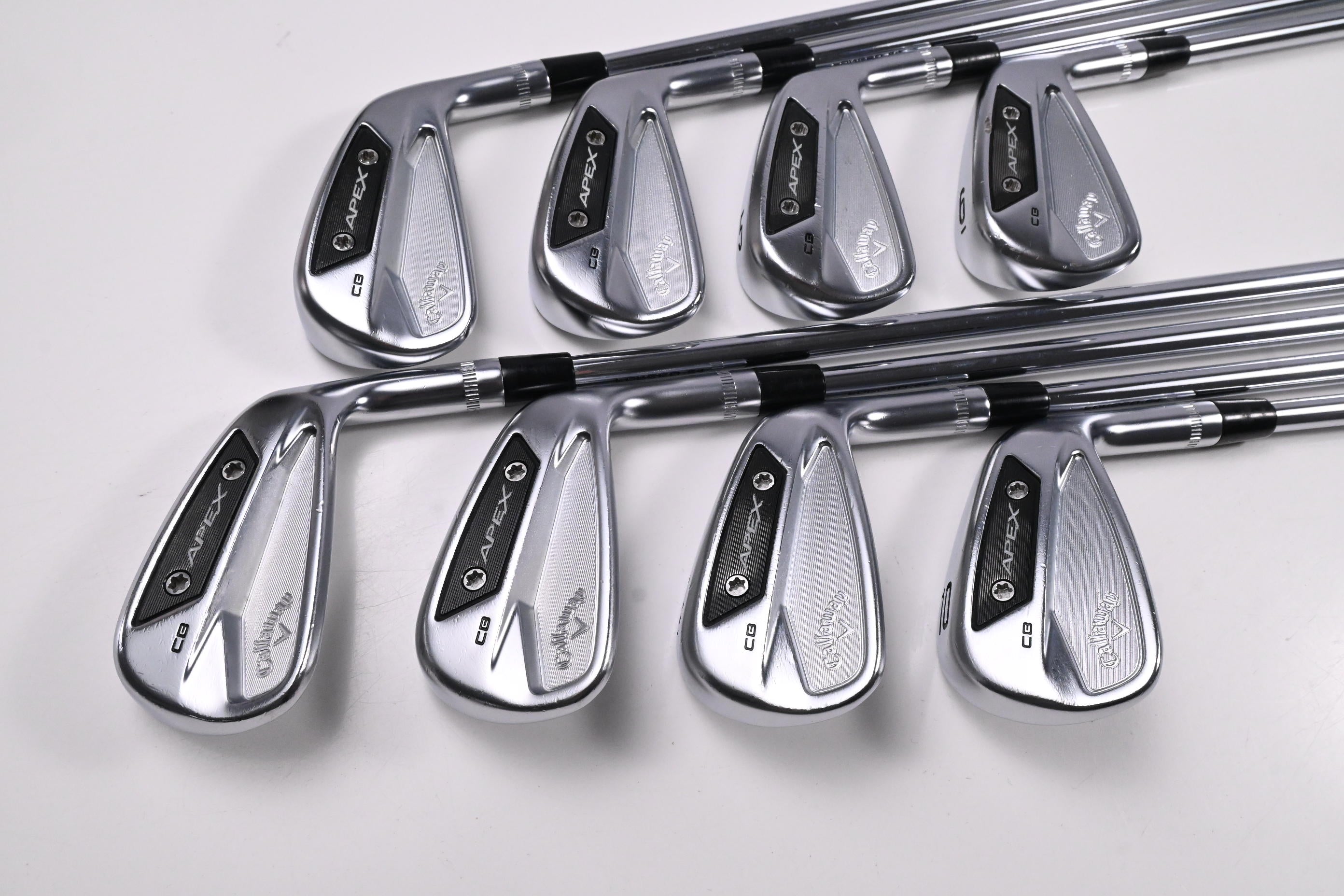 Callaway Apex CB 24 Irons / 3-PW / Stiff Flex Project X Shafts