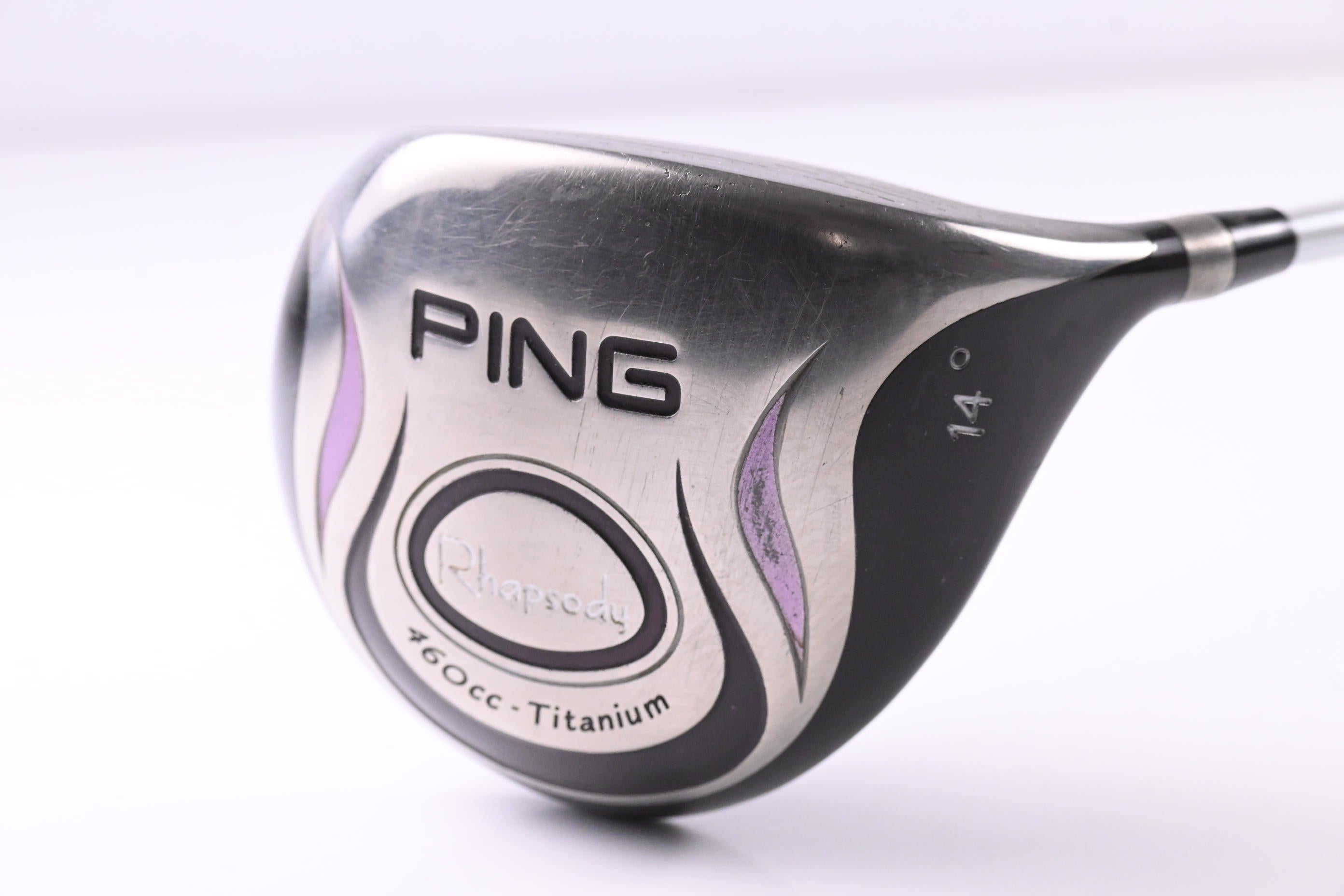 Ladies Ping Rhapsody Driver / 14 Degree / Ladies Flex Ping ULT 129 D Shaft