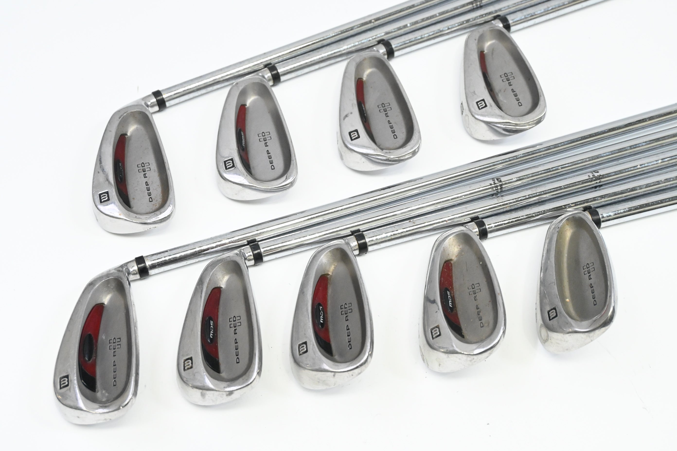 Wilson Deep Red Irons / 3-PW+SW / Regular Flex Wilson Step Control 450