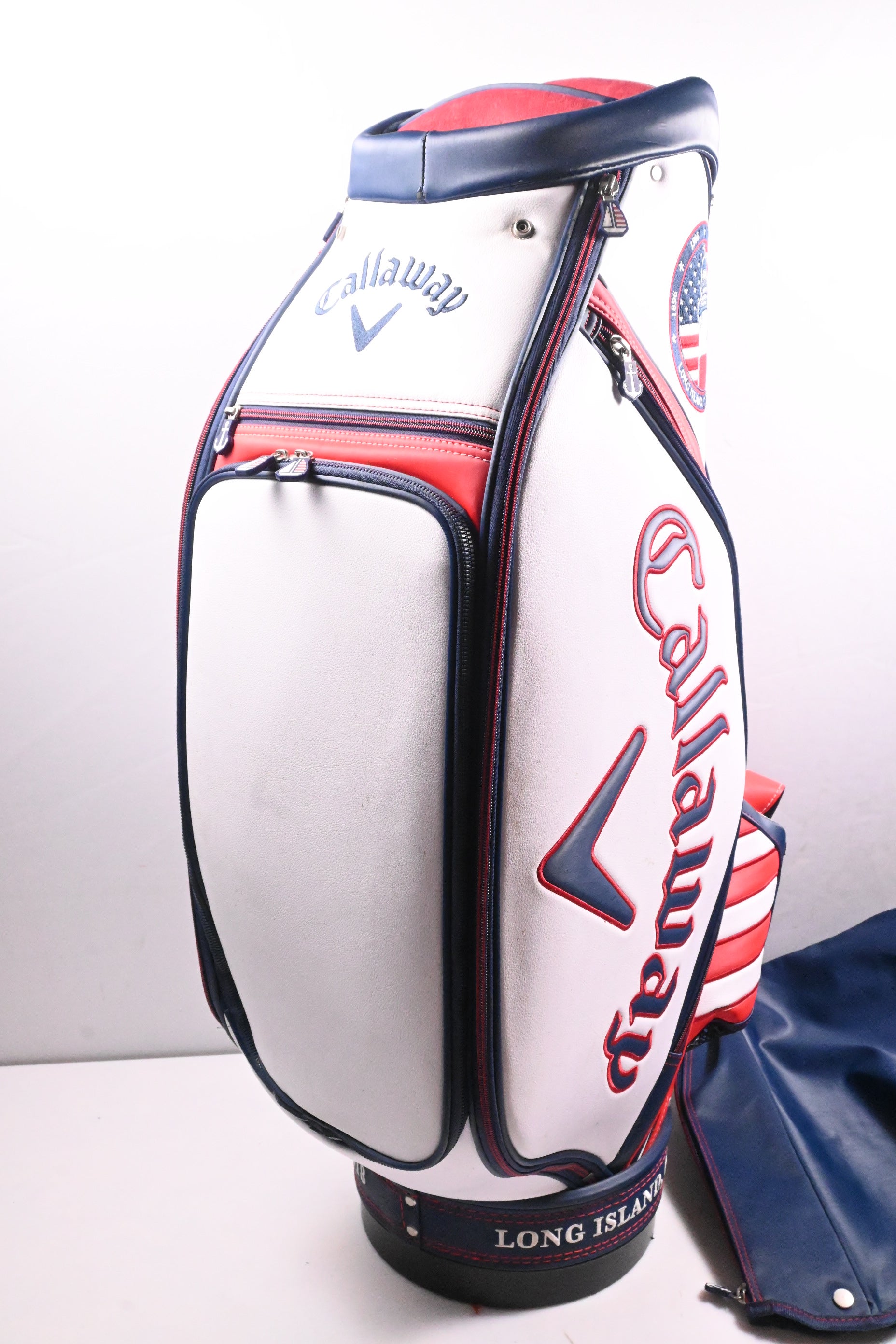 Callaway US Open 2018 Tour Bag / 6-Way Divider / White, Blue, Red