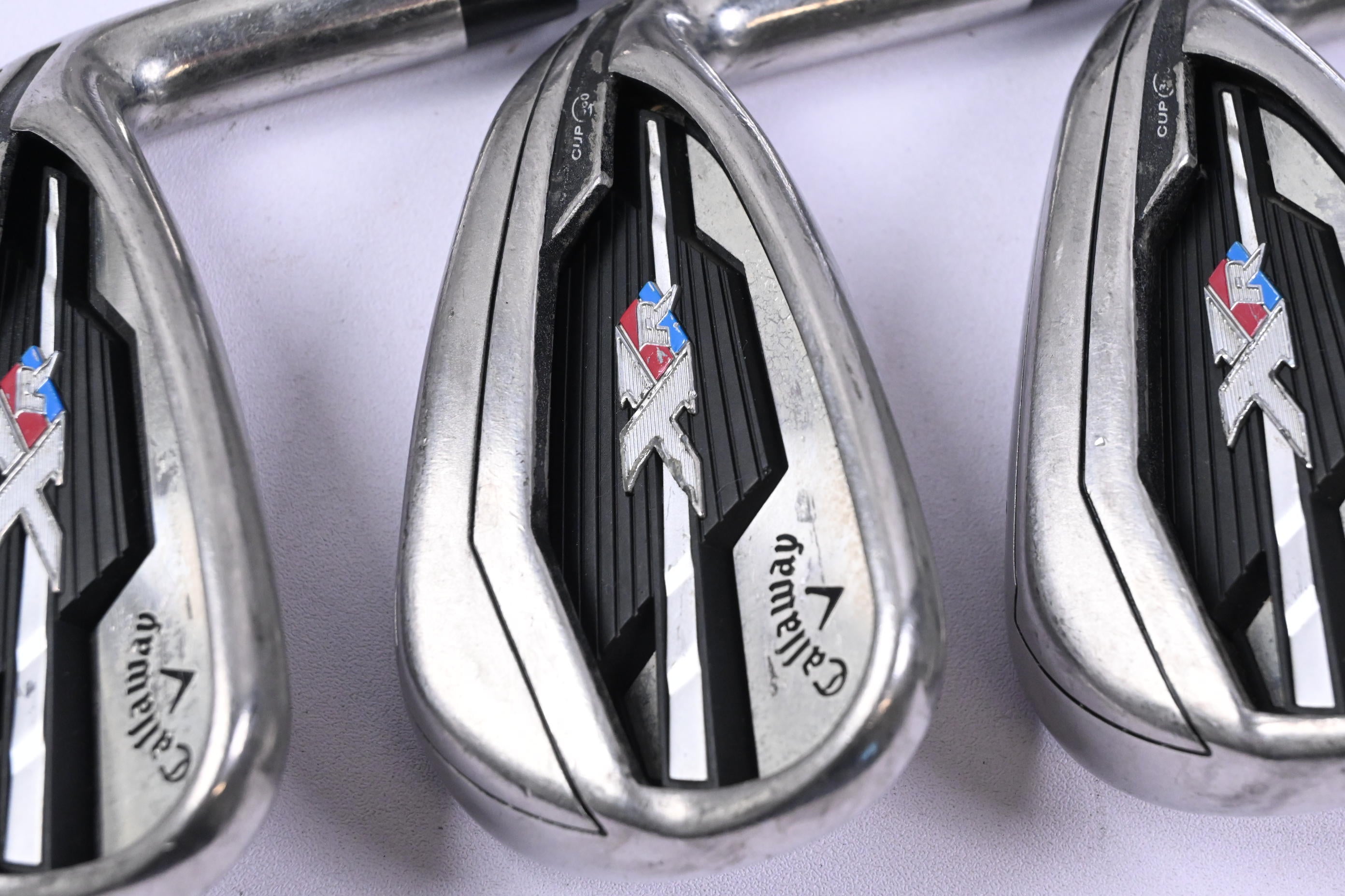 Callaway XR Irons / 5-PW+SW / Regular Flex True Temper Speedstep 80 Shafts