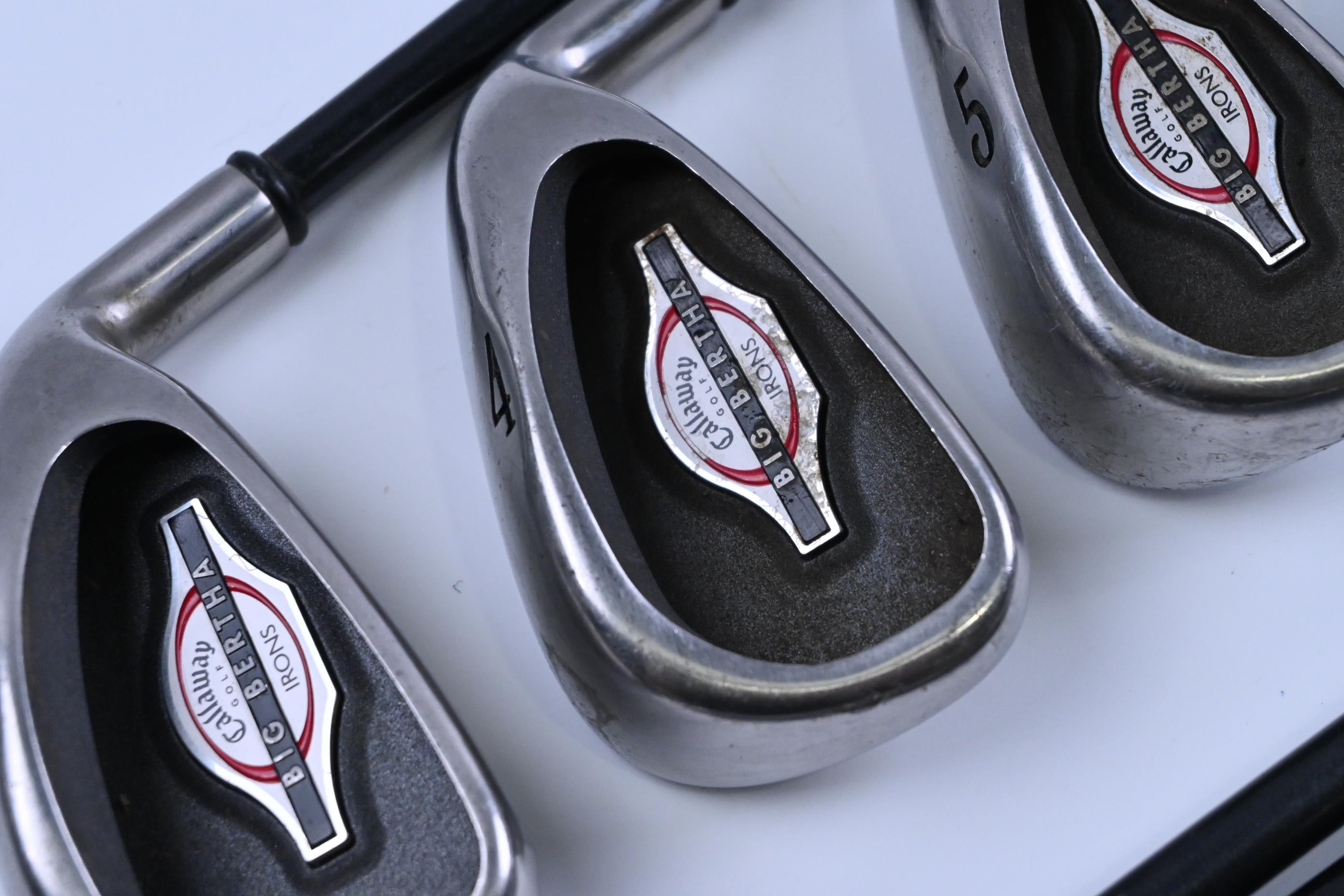 Callaway Big Bertha 2002 Irons / 3-PW+SW+LW / Regular Flex Callaway RCH 75