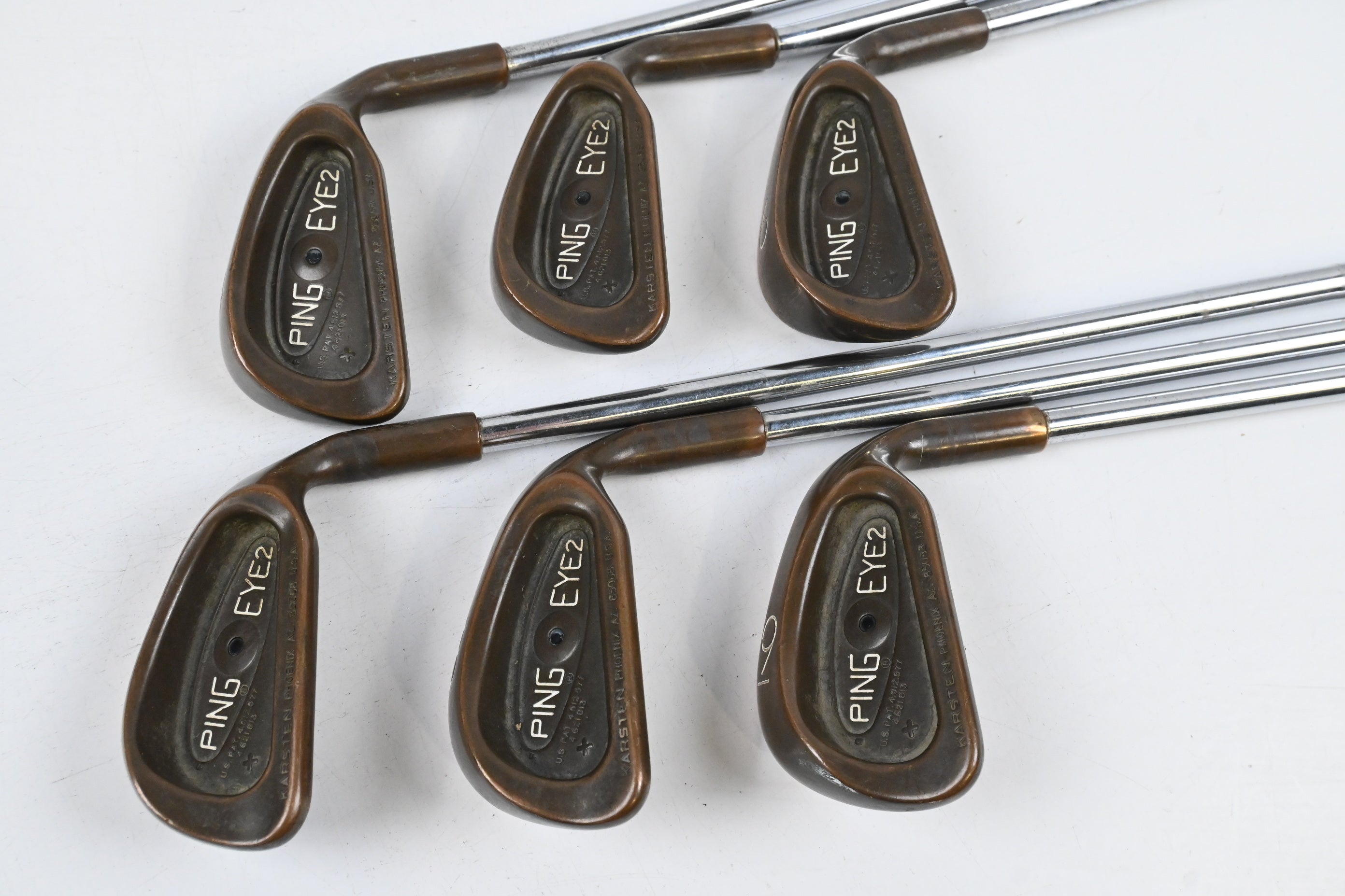 Ping Eye 2+ BeCu Irons / 4-9i / Black Dot / Stiff Flex Ping Karsten Shafts