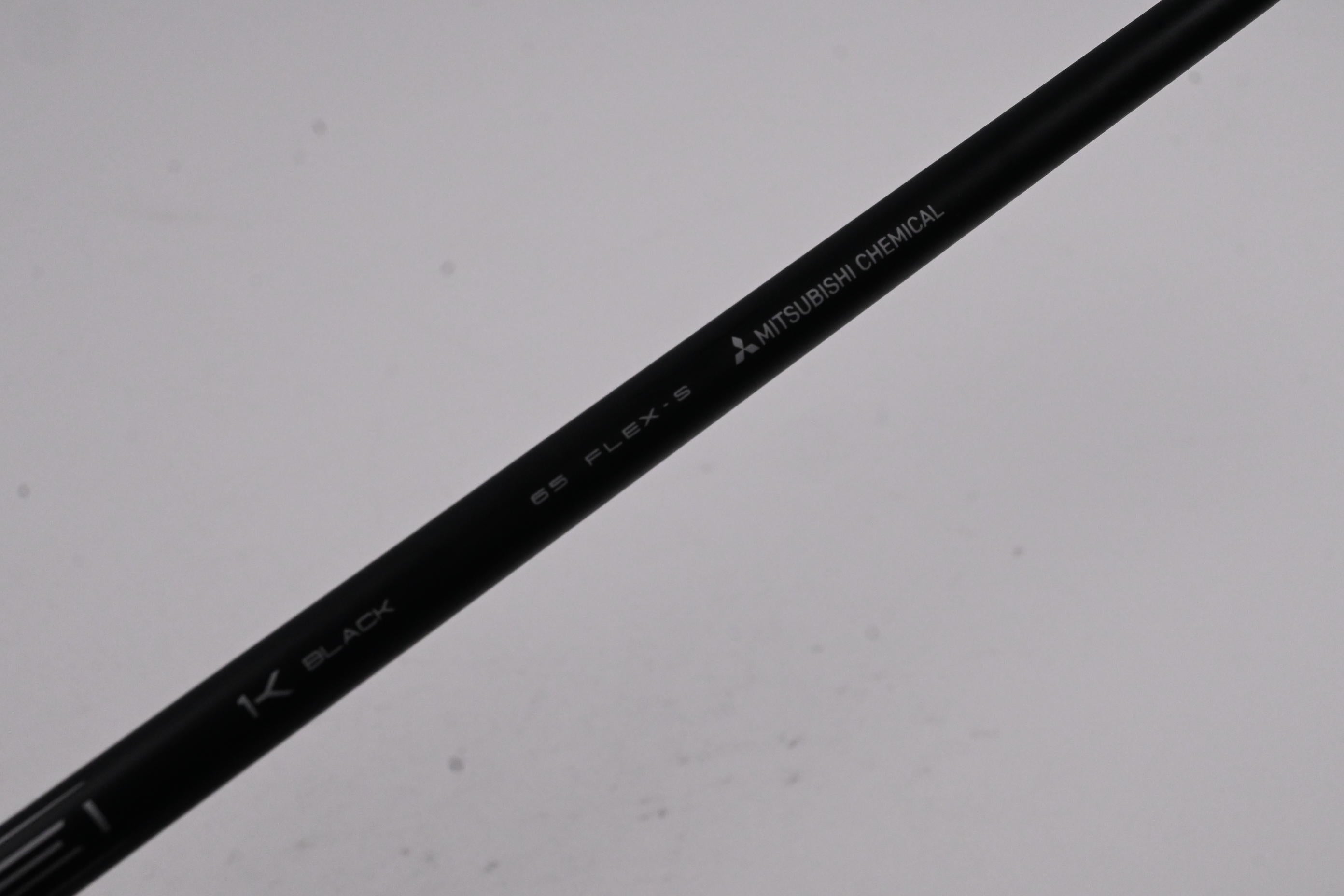Mitsubishi Tensei 1K Black 65 Driver Shaft / Stiff Flex / Titleist Adapter