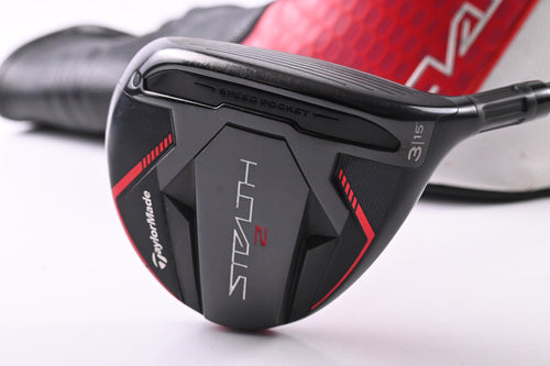 Taylormade Stealth 2 #3 Wood / 15 Degree / X-Flex HZRDUS Smoke RDX Blue 70 Shaft