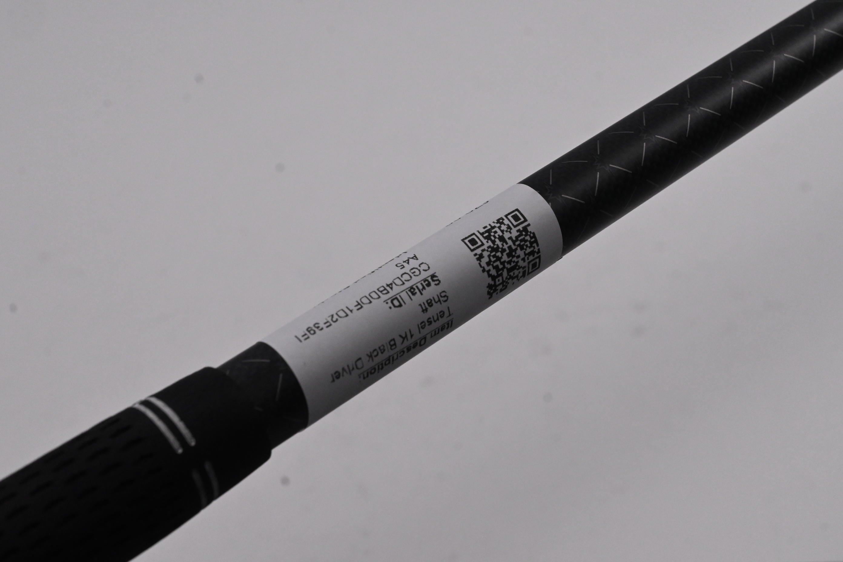 Mitsubishi Tensei 1K Black 65 Driver Shaft / Stiff Flex / Titleist Adapter