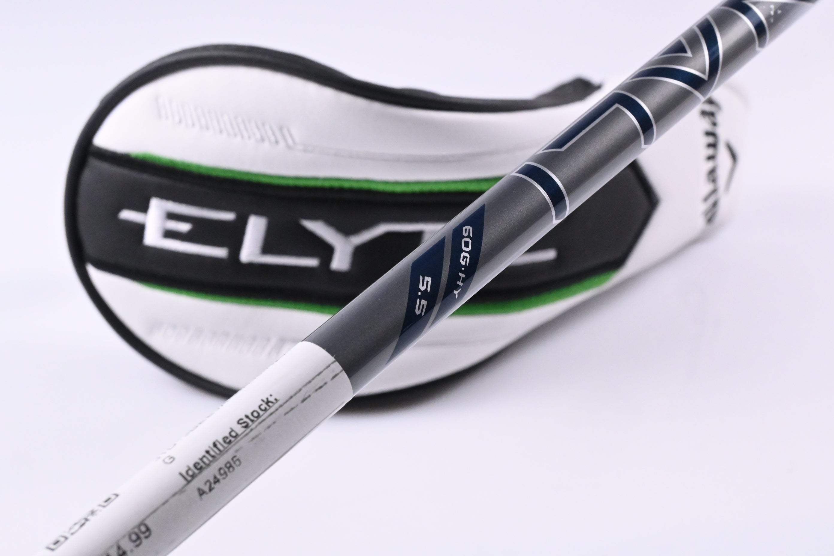 Callaway Elyte #4 Hybrid / 22 Degree / Regular Flex Denali Charcoal 60 Shaft