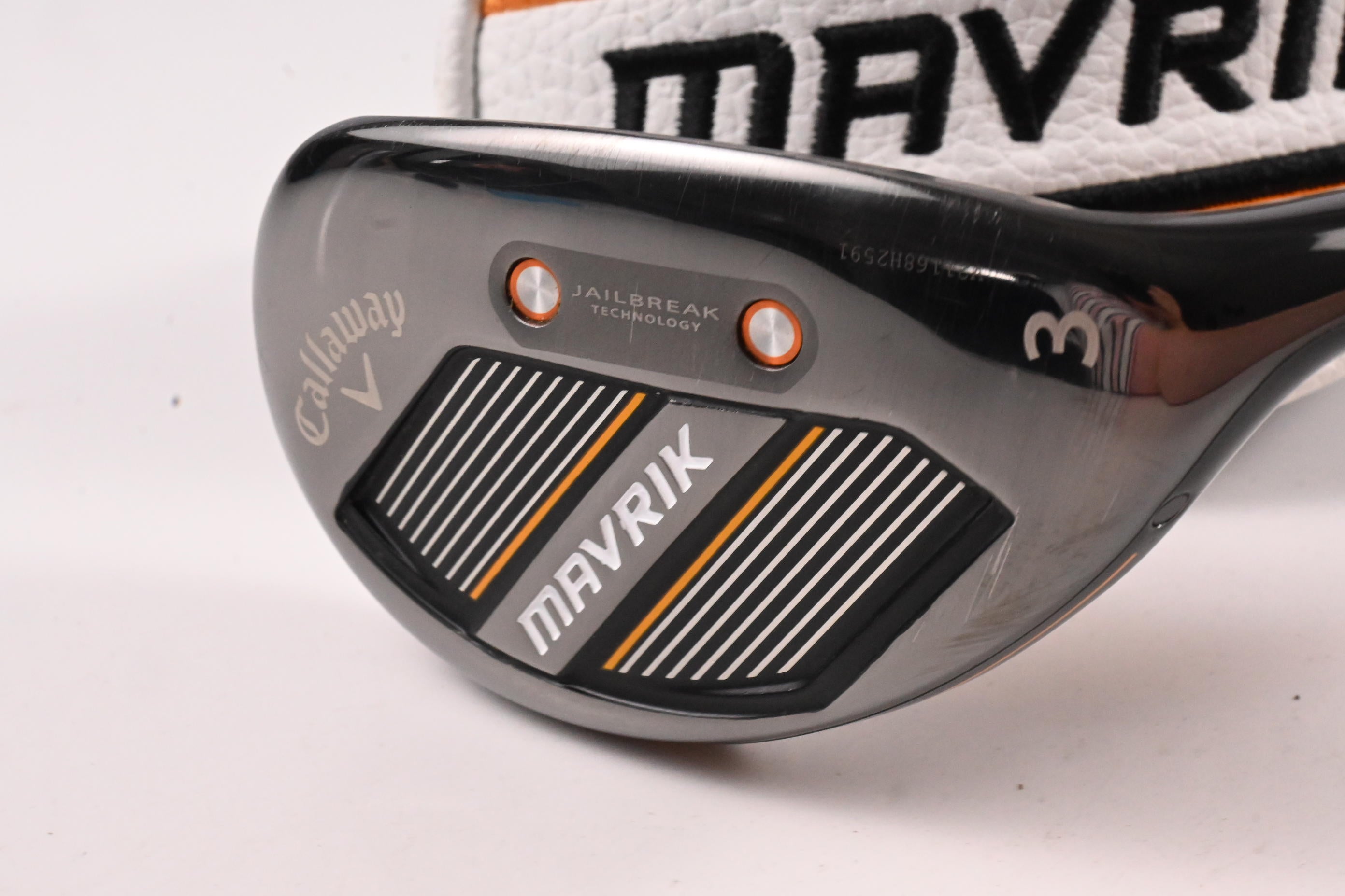 Callaway Mavrik #3 Hybrid / 18 Degree / Regular Flex KBS Hybrid 70 Shaft