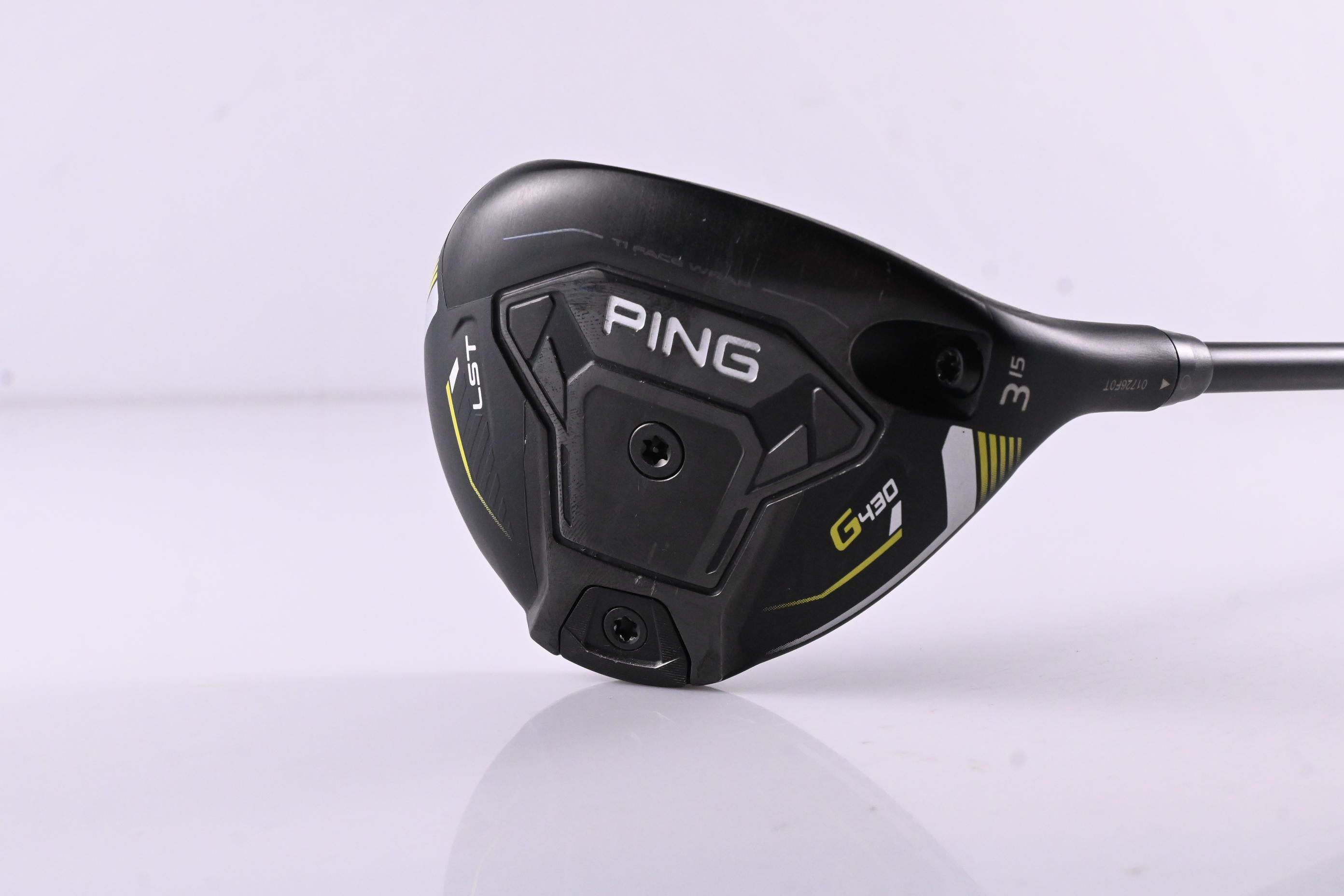 Ping G430 LST #3 Wood / 15 Degree / Stiff Flex Ping Alta CB Black 65 Shaft
