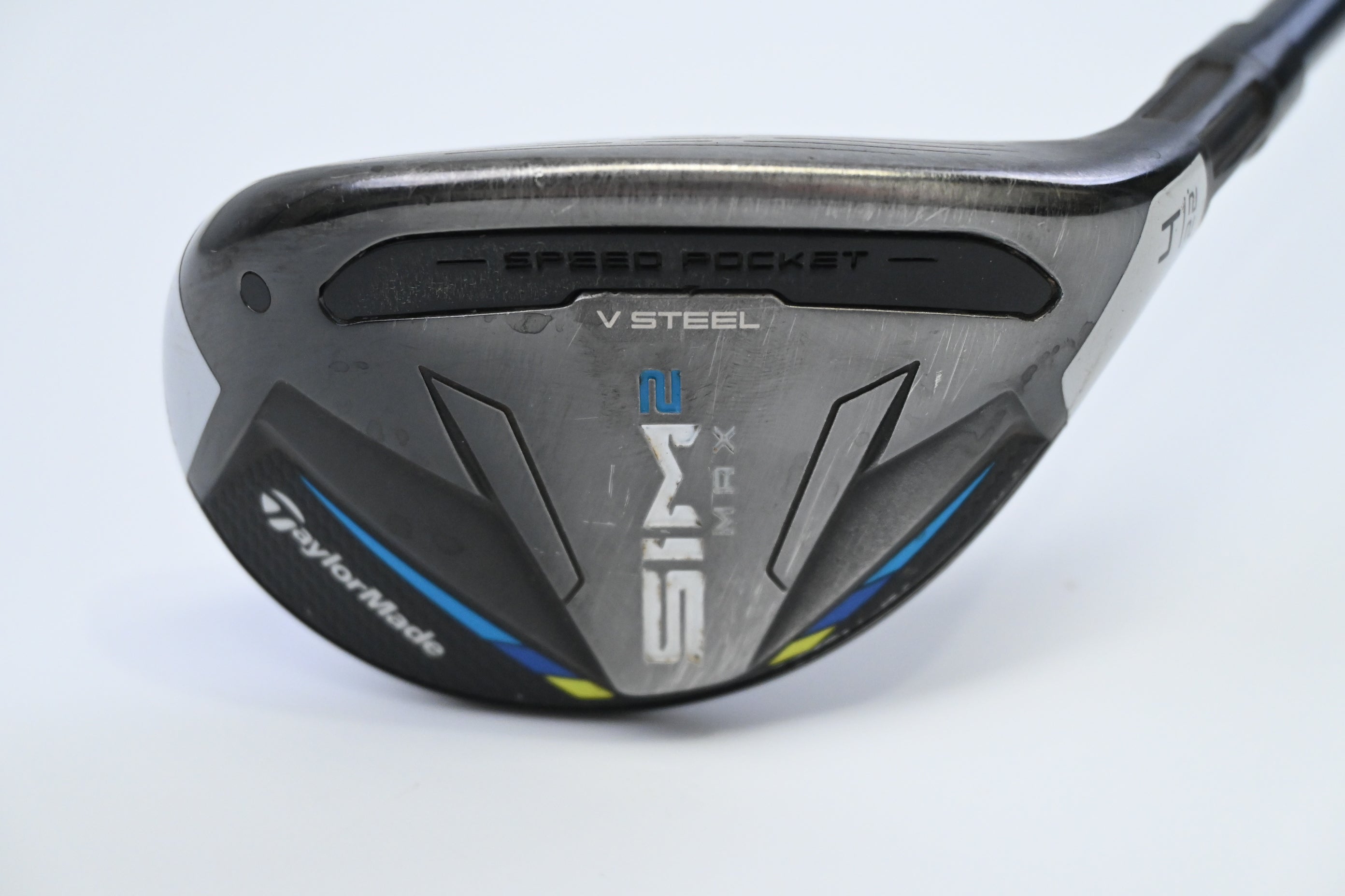 Taylormade SIM2 Max #4 Hybrid / 22 Degree / Stiff Flex Fujikura Ventus Blue 70