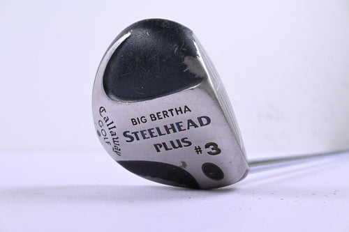 Callaway Steelhead Plus #3 Wood / 15.5 Degree / Senior Flex Steel Shaft