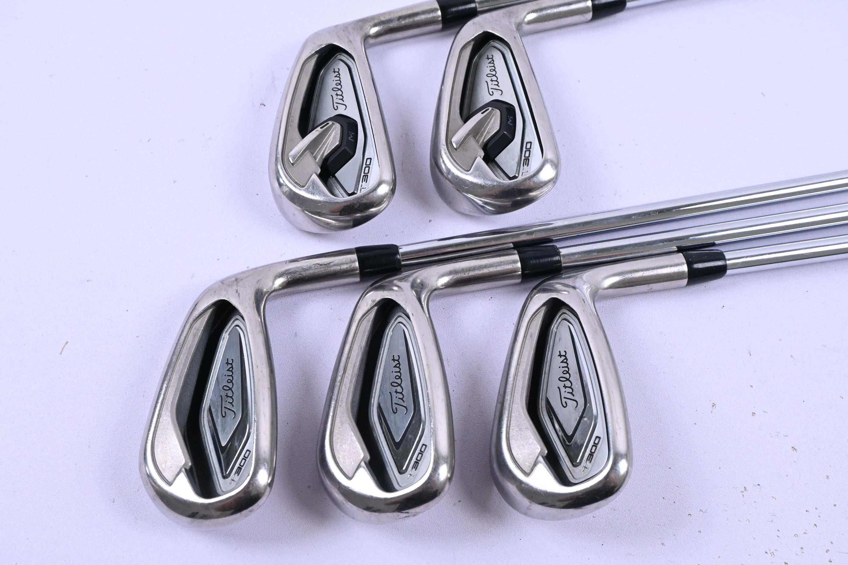 Titleist T300 2019 Irons / 6-PW / Regular Flex True Temper AMT Red R300 Shaft