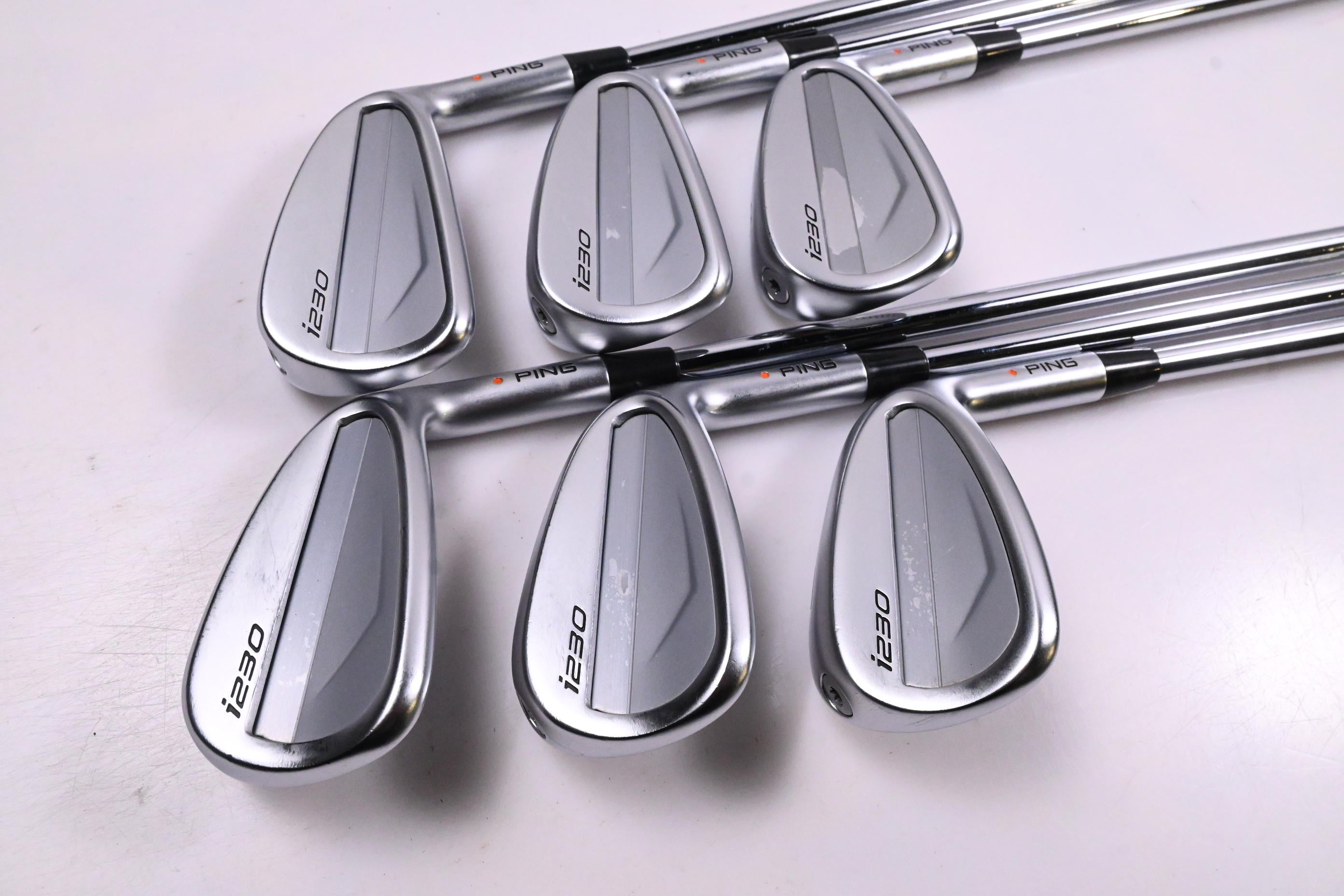 Ping i230 Irons / 6-PW+UW / Orange Dot / Regular Flex Dynamic Gold 105 R300