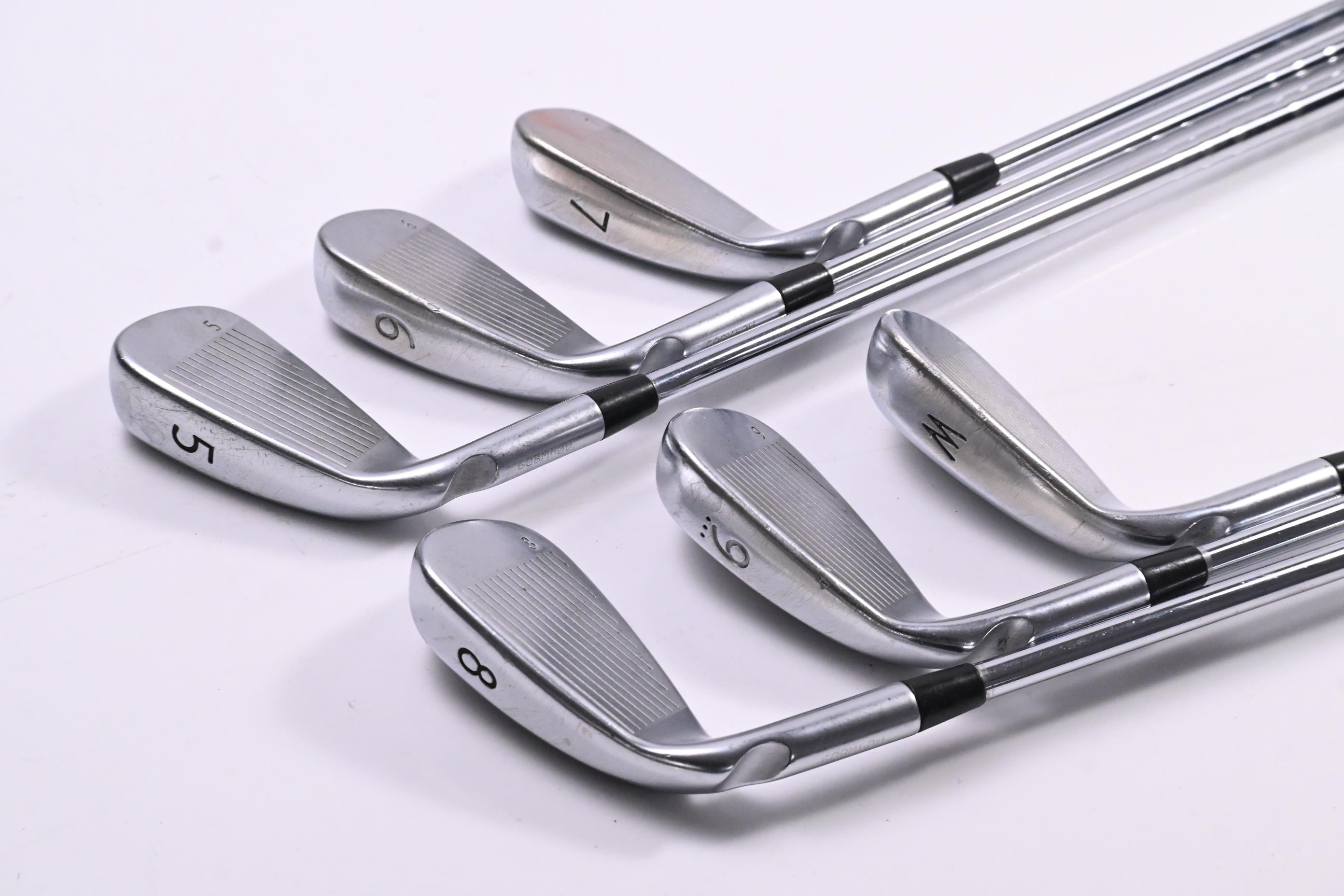 Ping G400 Irons / 5-PW / Green Dot / Stiff Flex XP 95 S300 Shafts