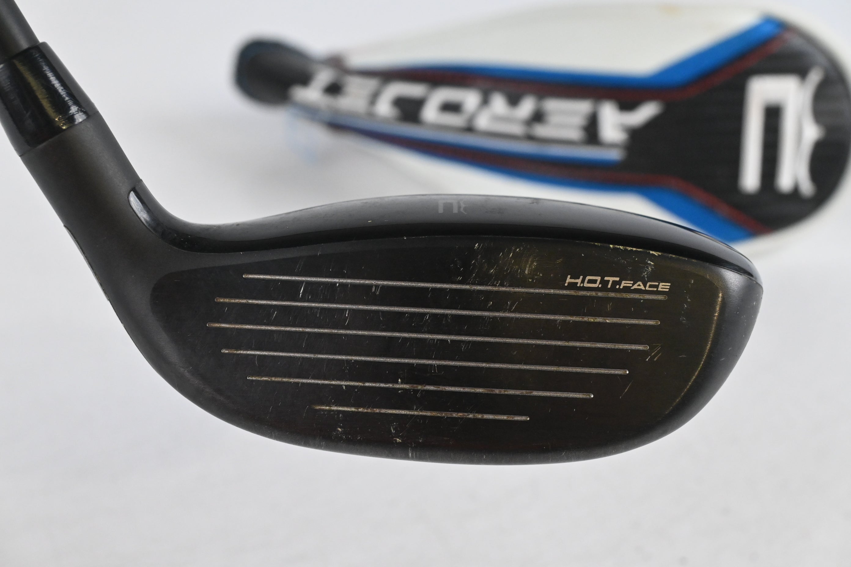 Left Hand Cobra Aerojet #4 Hybrid / 21 Degree / Regular Flex MMT Black 70 Shaft