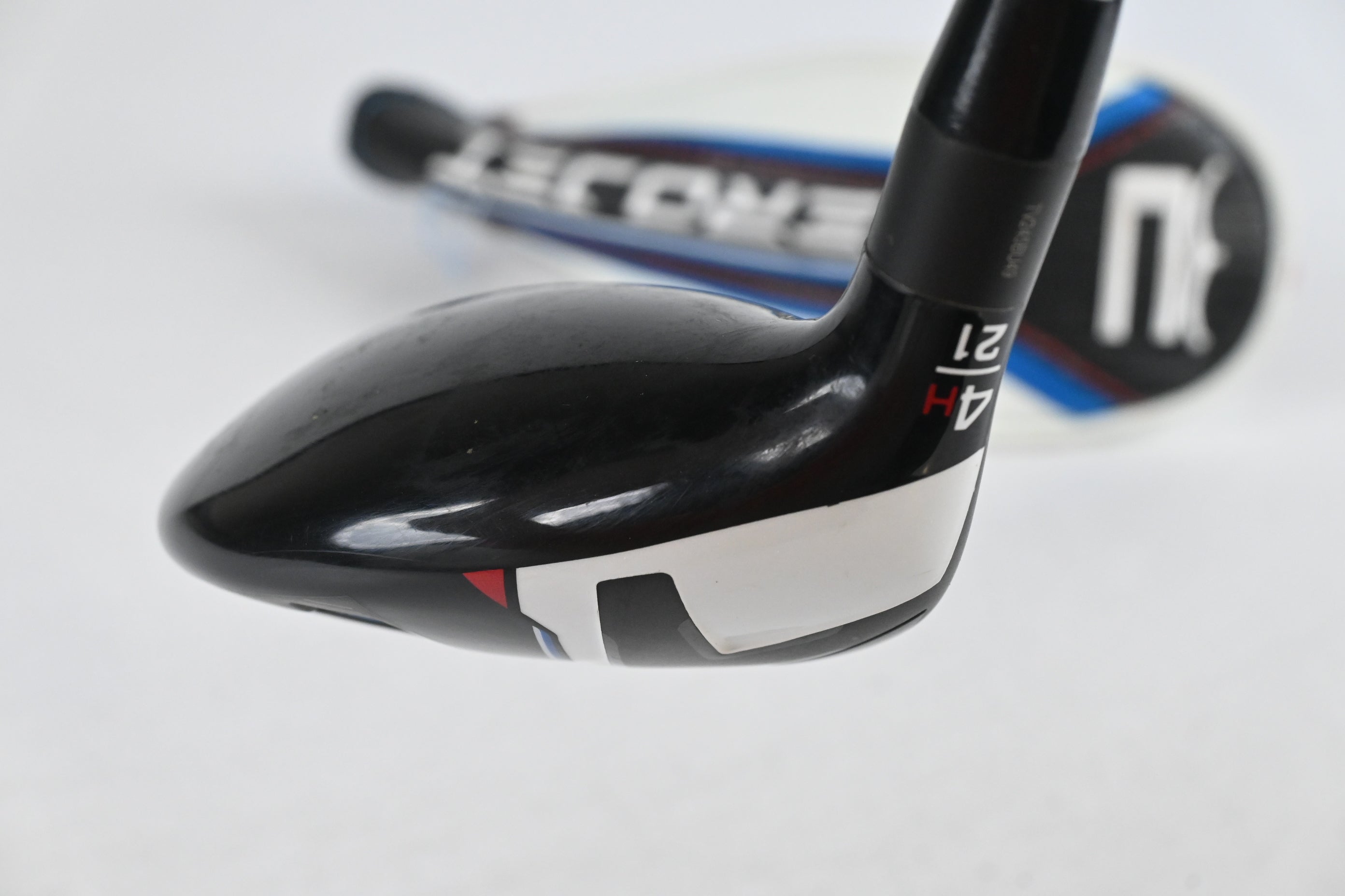 Left Hand Cobra Aerojet #4 Hybrid / 21 Degree / Regular Flex MMT Black 70 Shaft