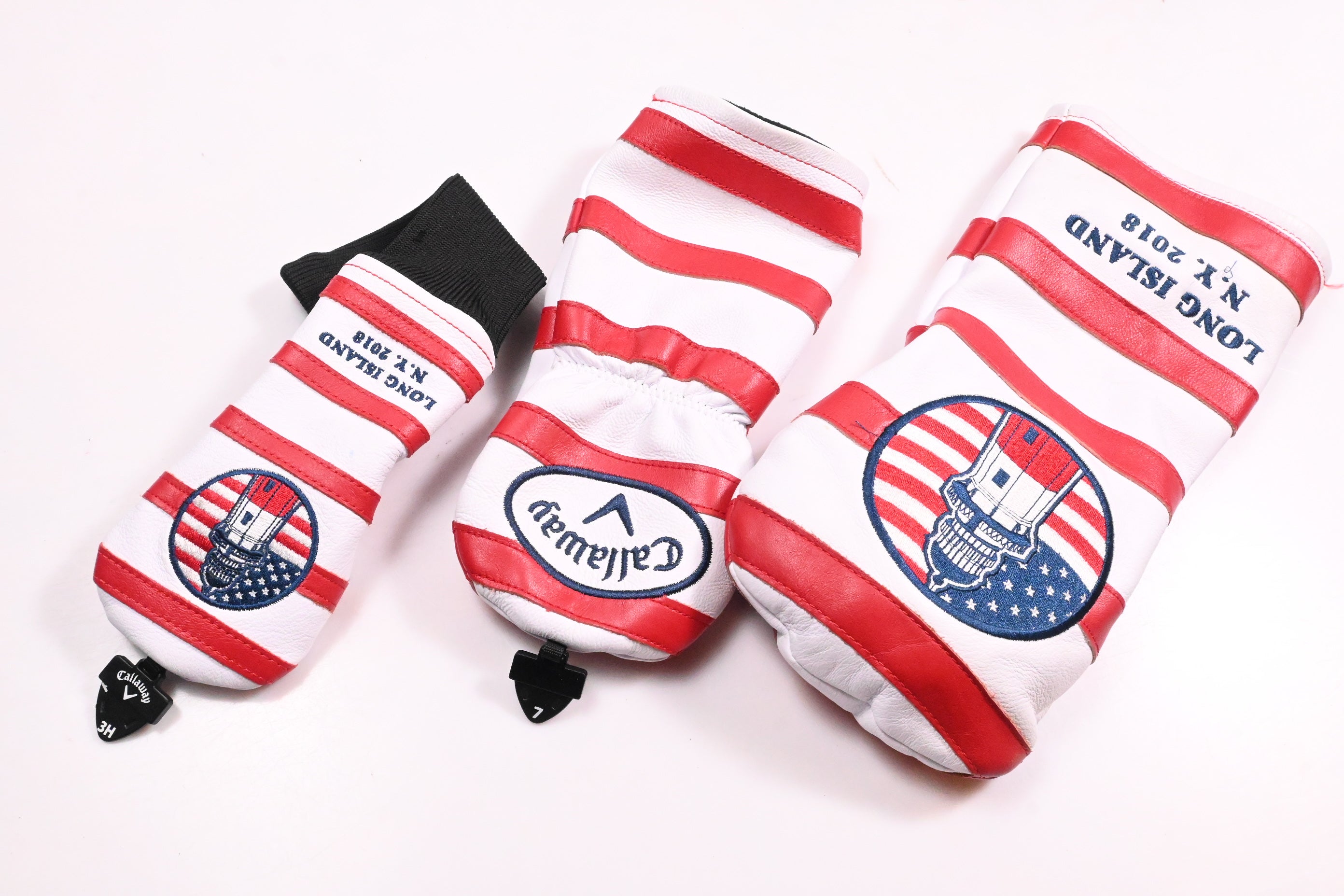 Callaway US Open 2018 Tour Bag / 6-Way Divider / White, Blue, Red