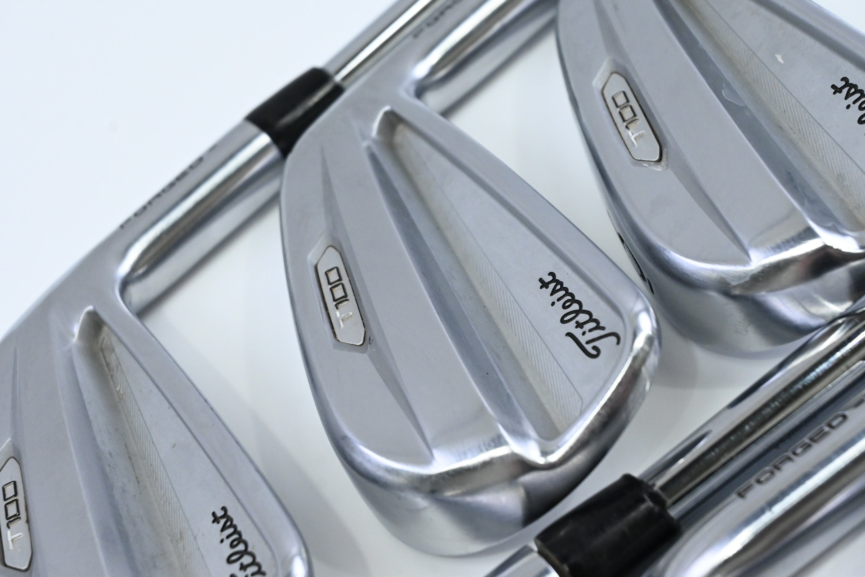 Titleist T100 2021 Irons / 4-9 / Stiff Flex Steel Shaft