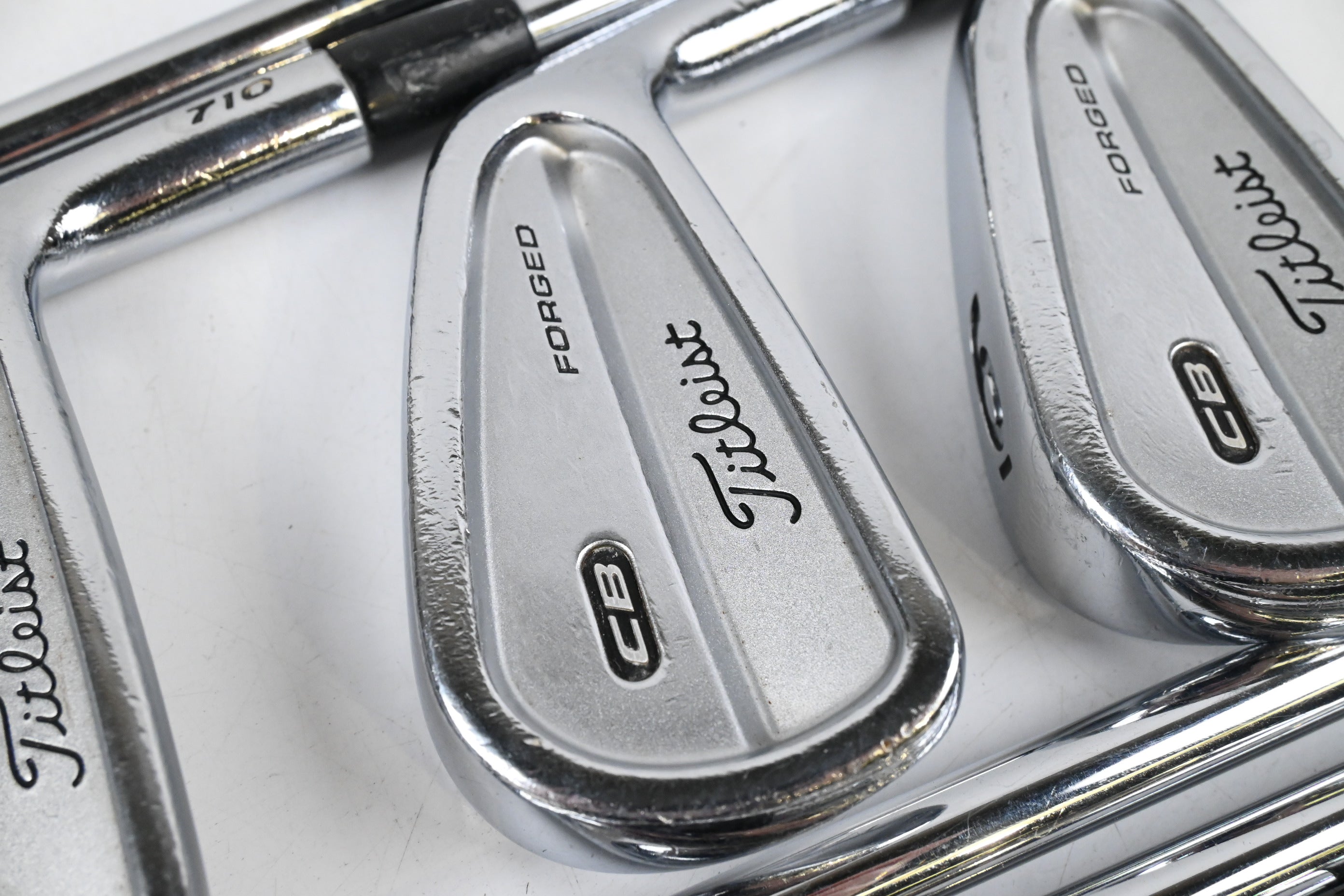 Titleist CB 710 Irons / 3-PW / Stiff Flex Dynamic Gold S300 Shafts