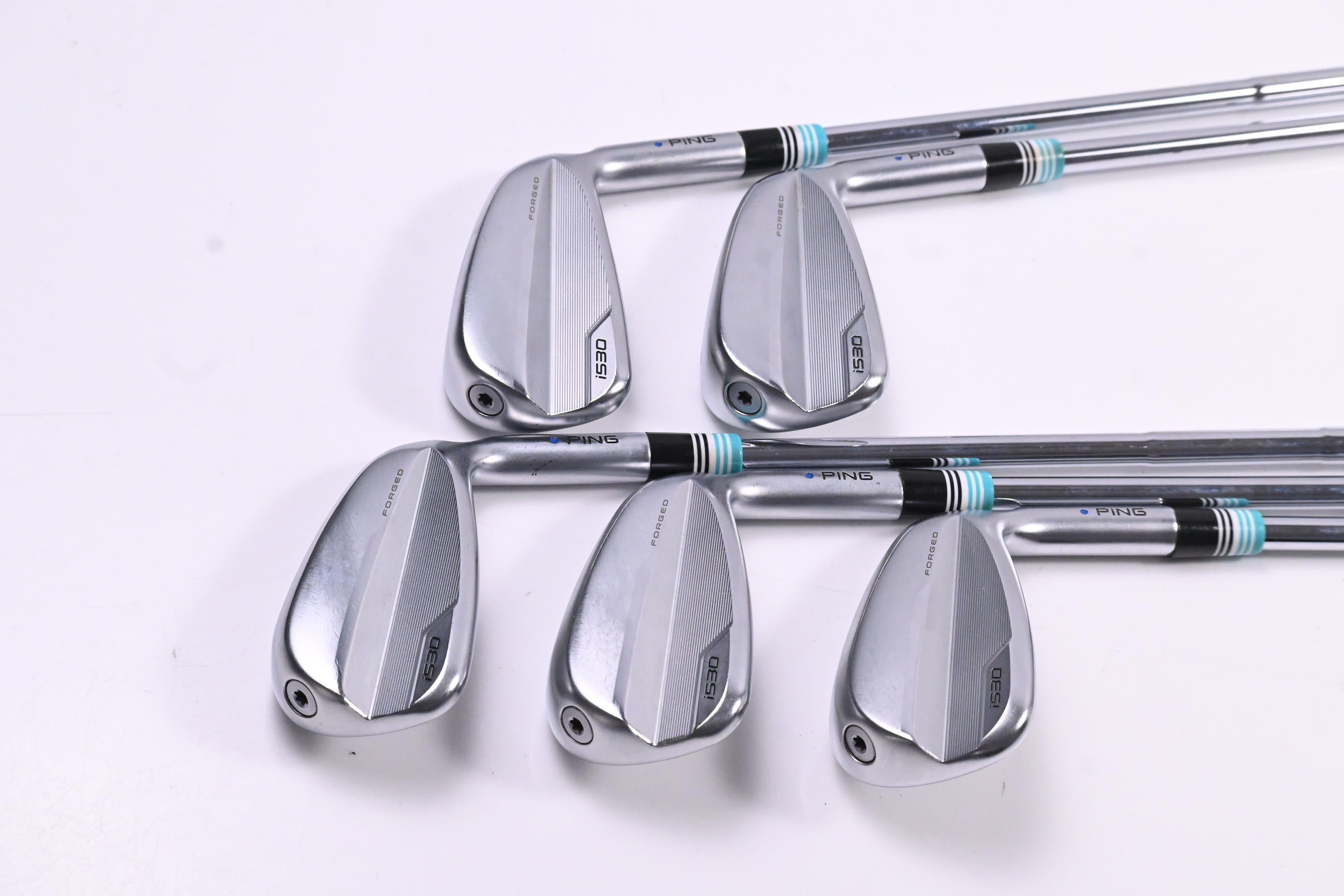 Ping i530 Irons / 6-PW / Blue Dot / Stiff Flex Dynamic Gold Mid 100 S300