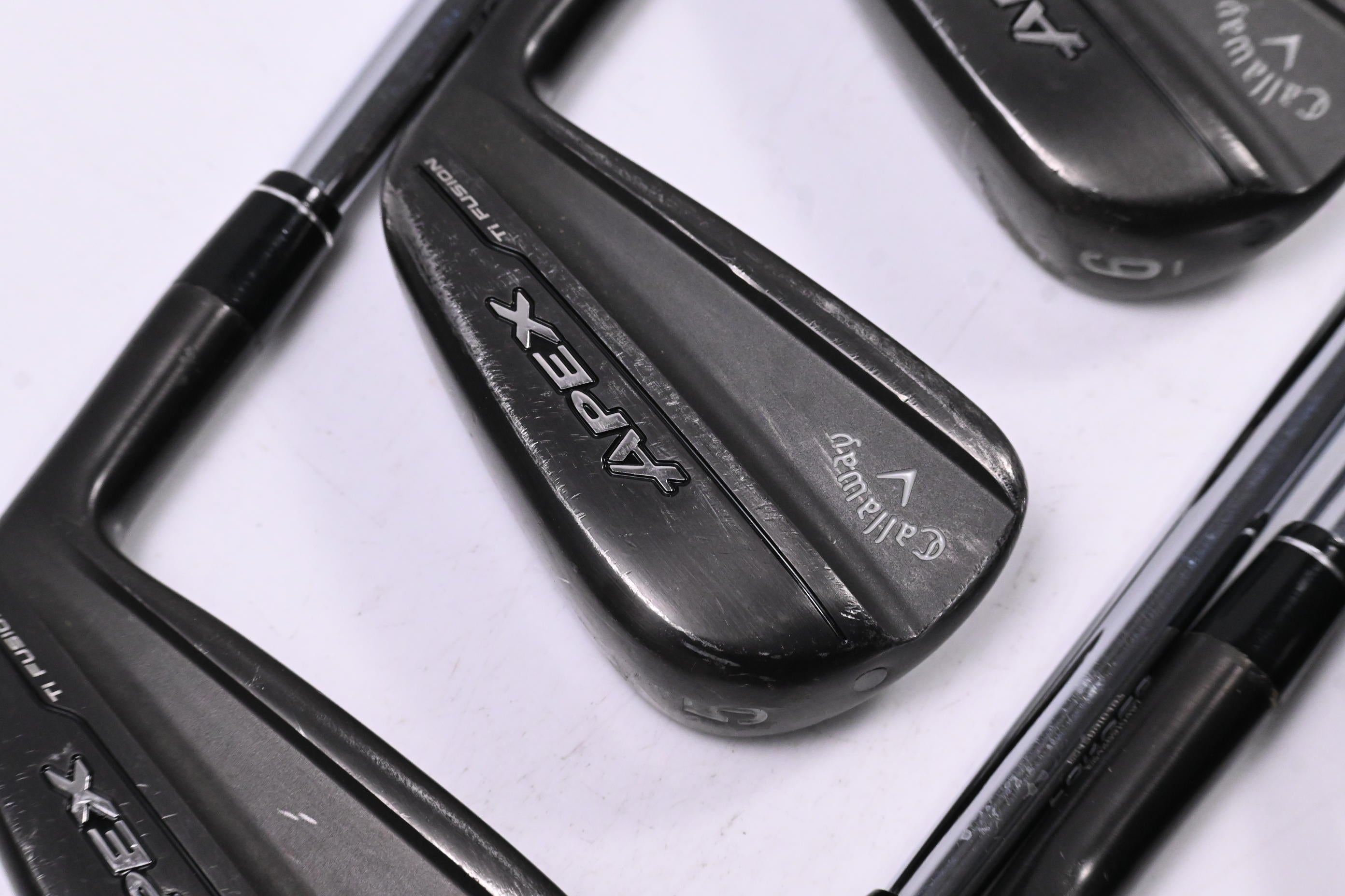 Callaway Apex Ti Fusion Irons / 4-PW / X-Flex N.S. Pro Modus 3 Tour 120 Shafts