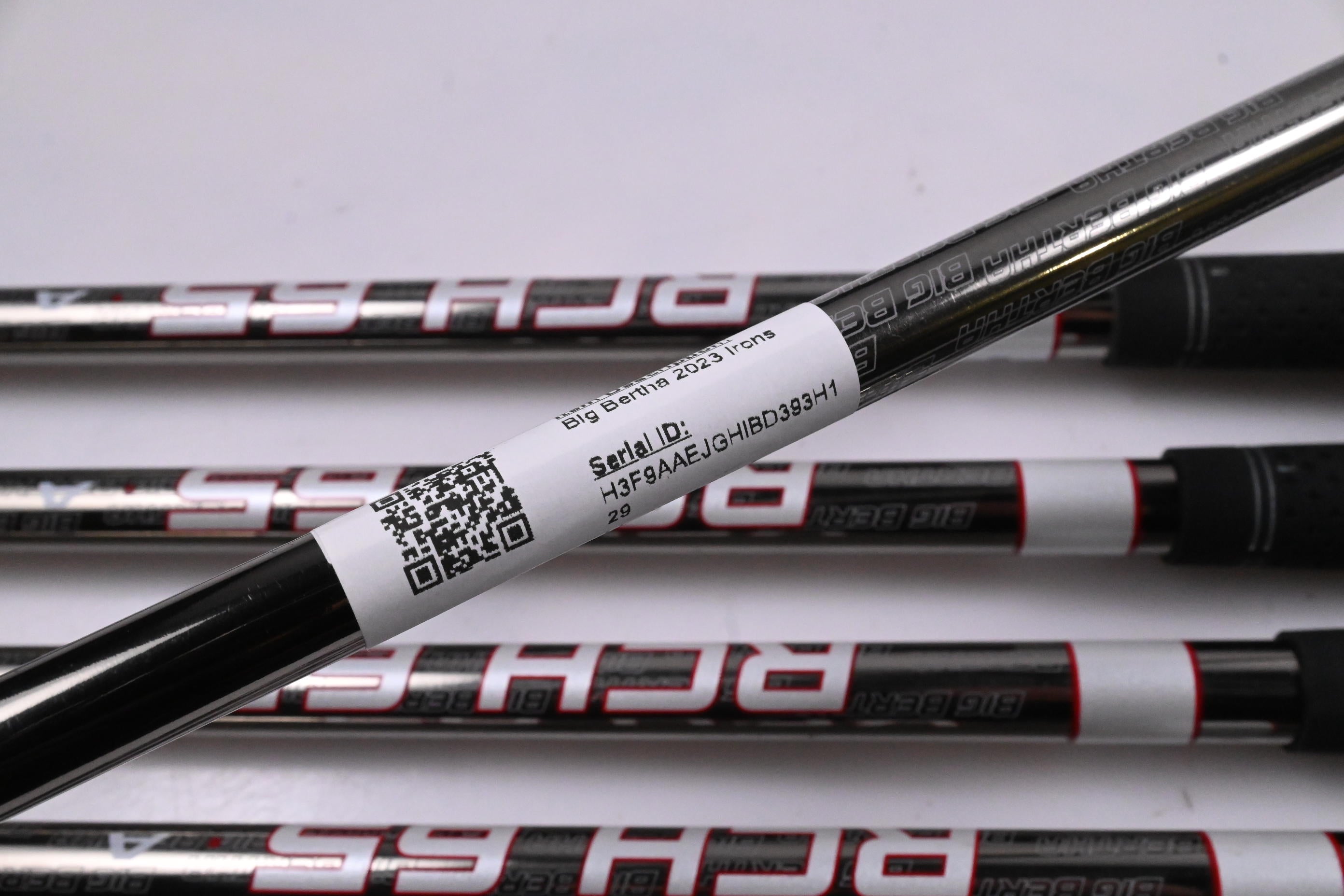Left Hand Callaway Big Bertha 2023 Irons / 4-PW / Senior Flex Callaway RCH 65