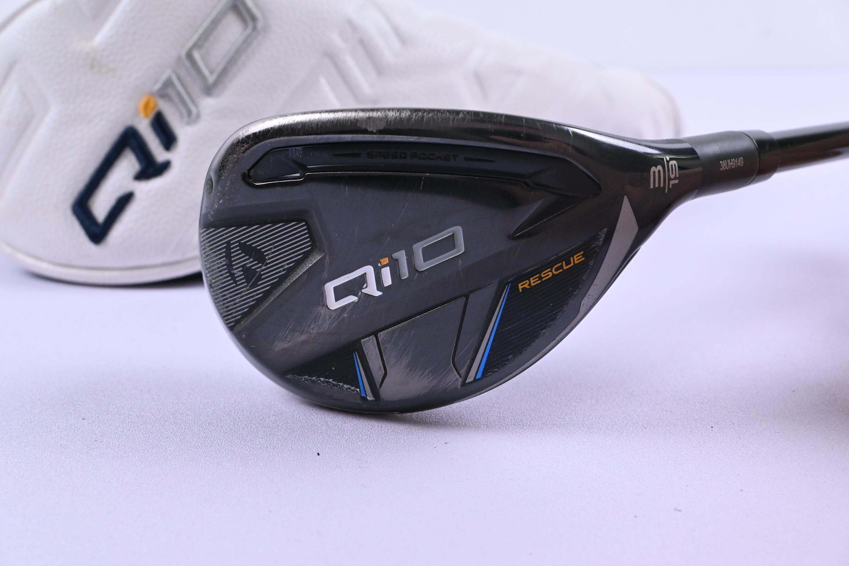 Taylormade Qi10 #3 Hybrid / 19 Degree / Stiff Flex Fujikura Ventus Blue 7 HB