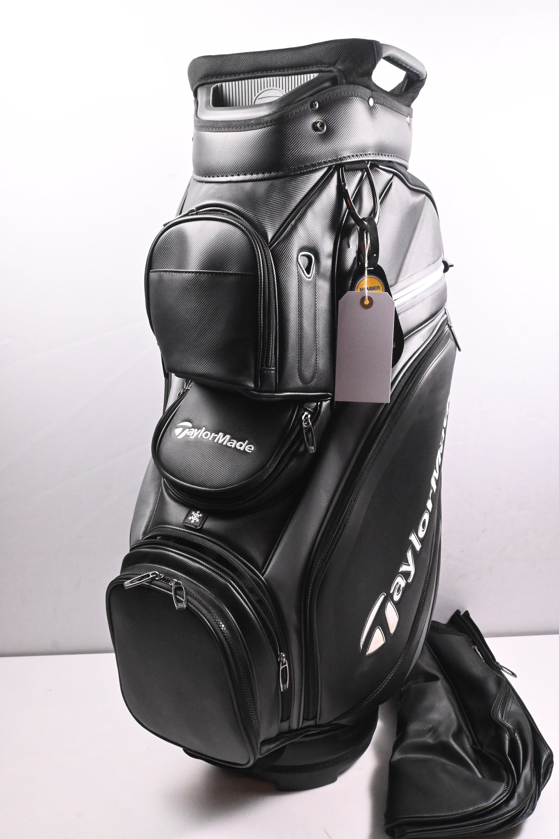Taylormade Cart Bag / 14-Way Divider / Black, Grey
