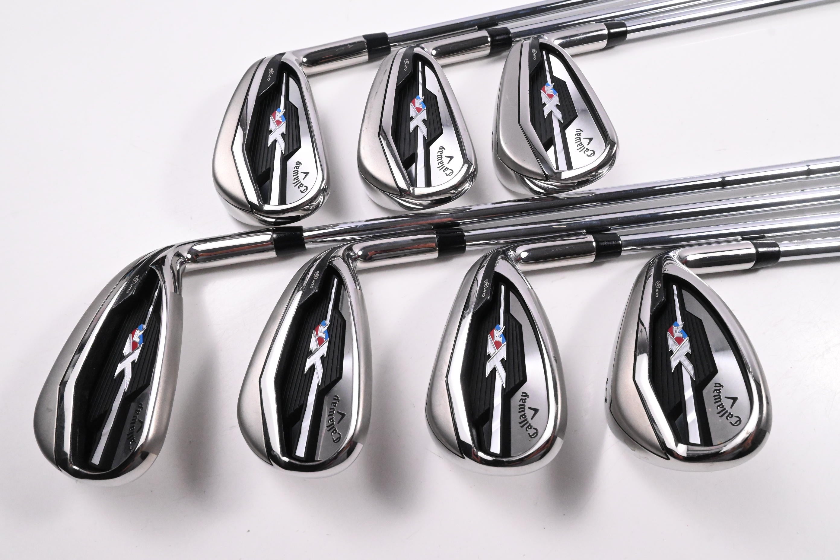 Callaway XR Irons / 5-PW+SW / Regular Flex SpeedStep 85 Shafts