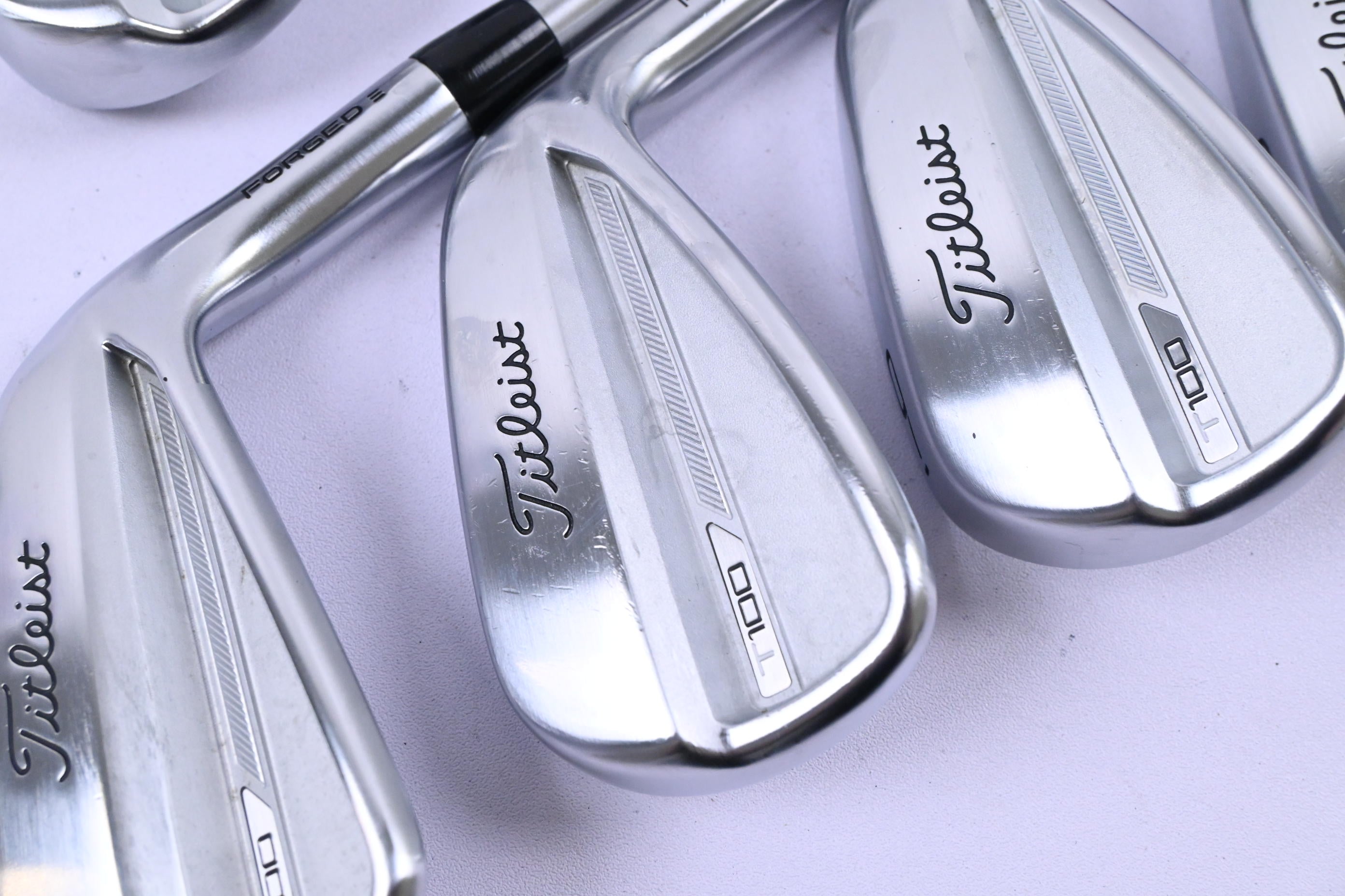 Titleist T100 2023 Irons / 4-PW / Regular Flex Fubuki MV 55 Shafts
