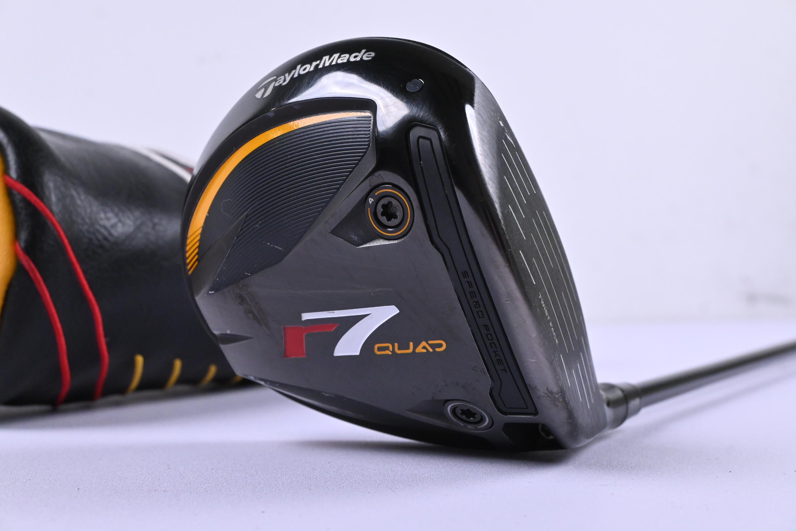 Taylormade R7 Quad Mini Driver / 11.5 Degree / Stiff Flex Fujikura Speeder 6 Shaft
