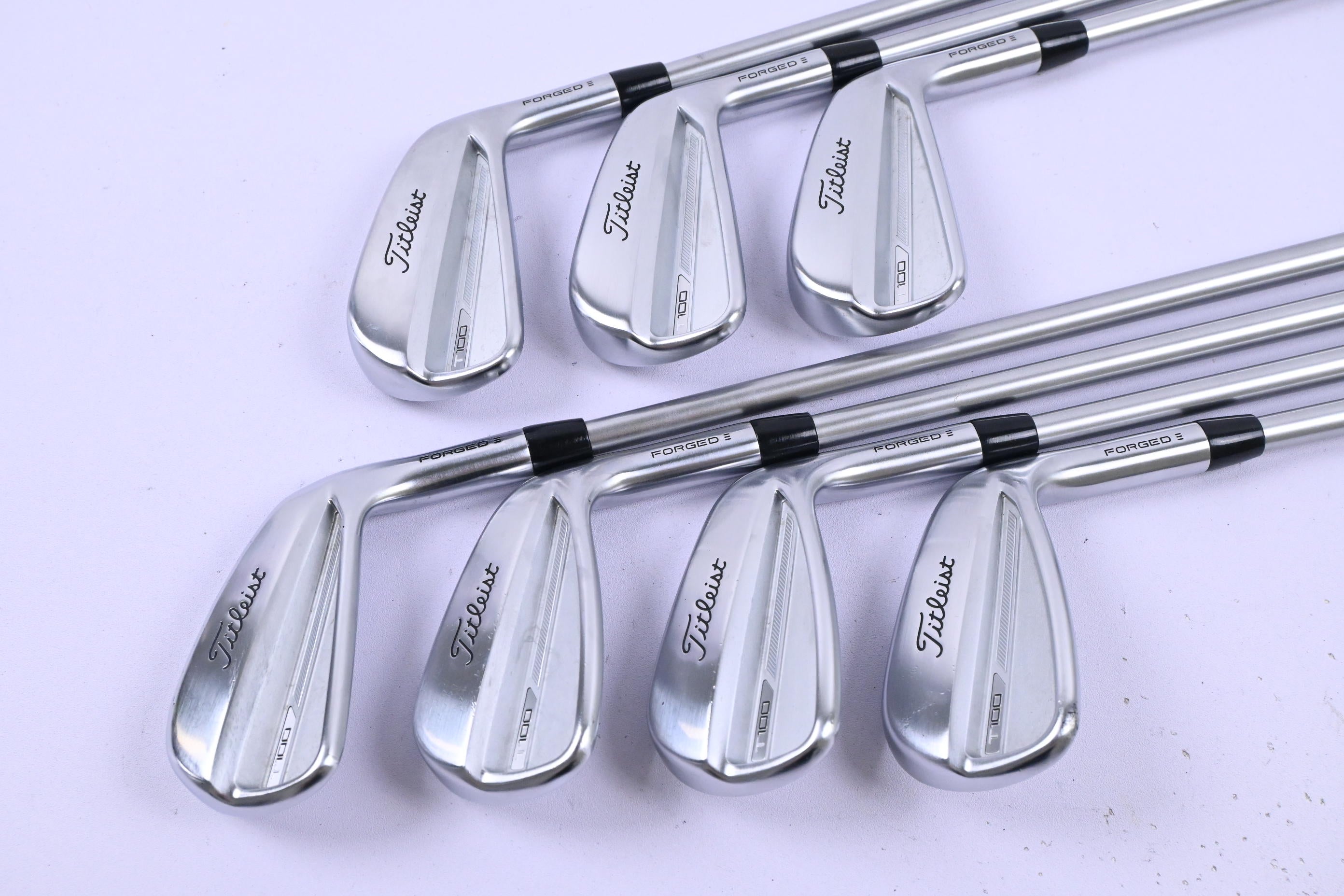 Titleist T100 2023 Irons / 4-PW / Regular Flex Fubuki MV 55 Shafts