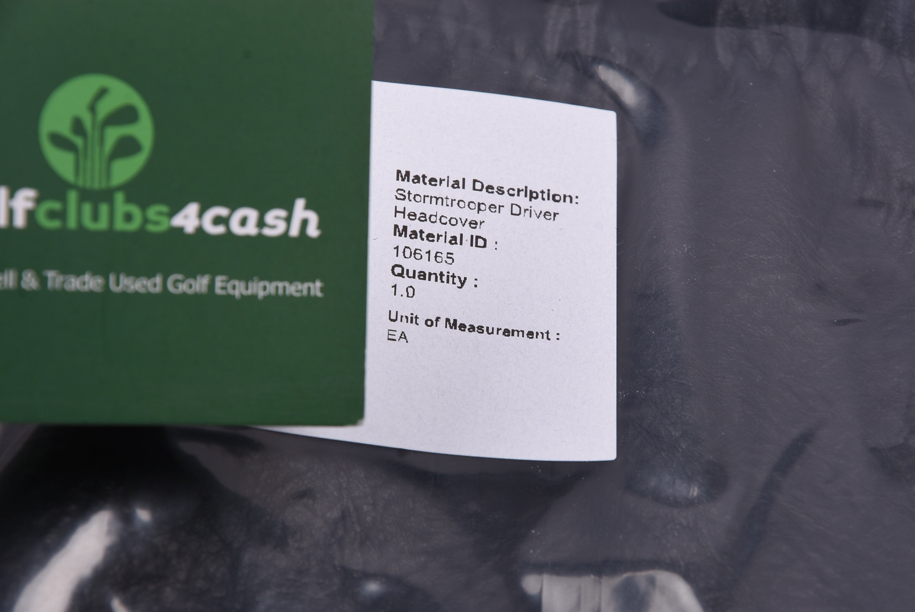 Storm Trooper Driver Headcover / Black