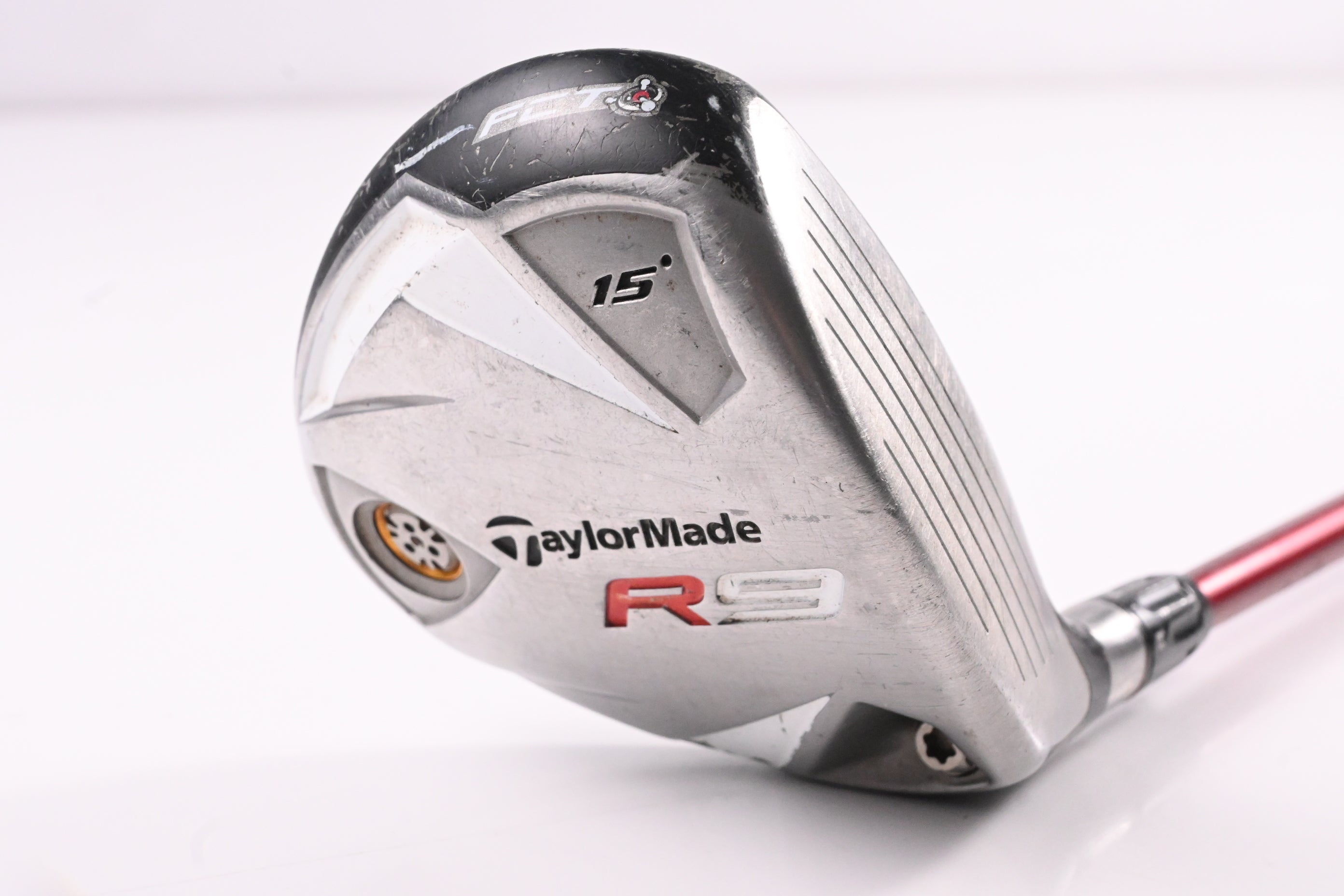 Taylormade R9 #3 Wood / 15 Degree / Stiff Flex Fujikura Motore 85 Shaft