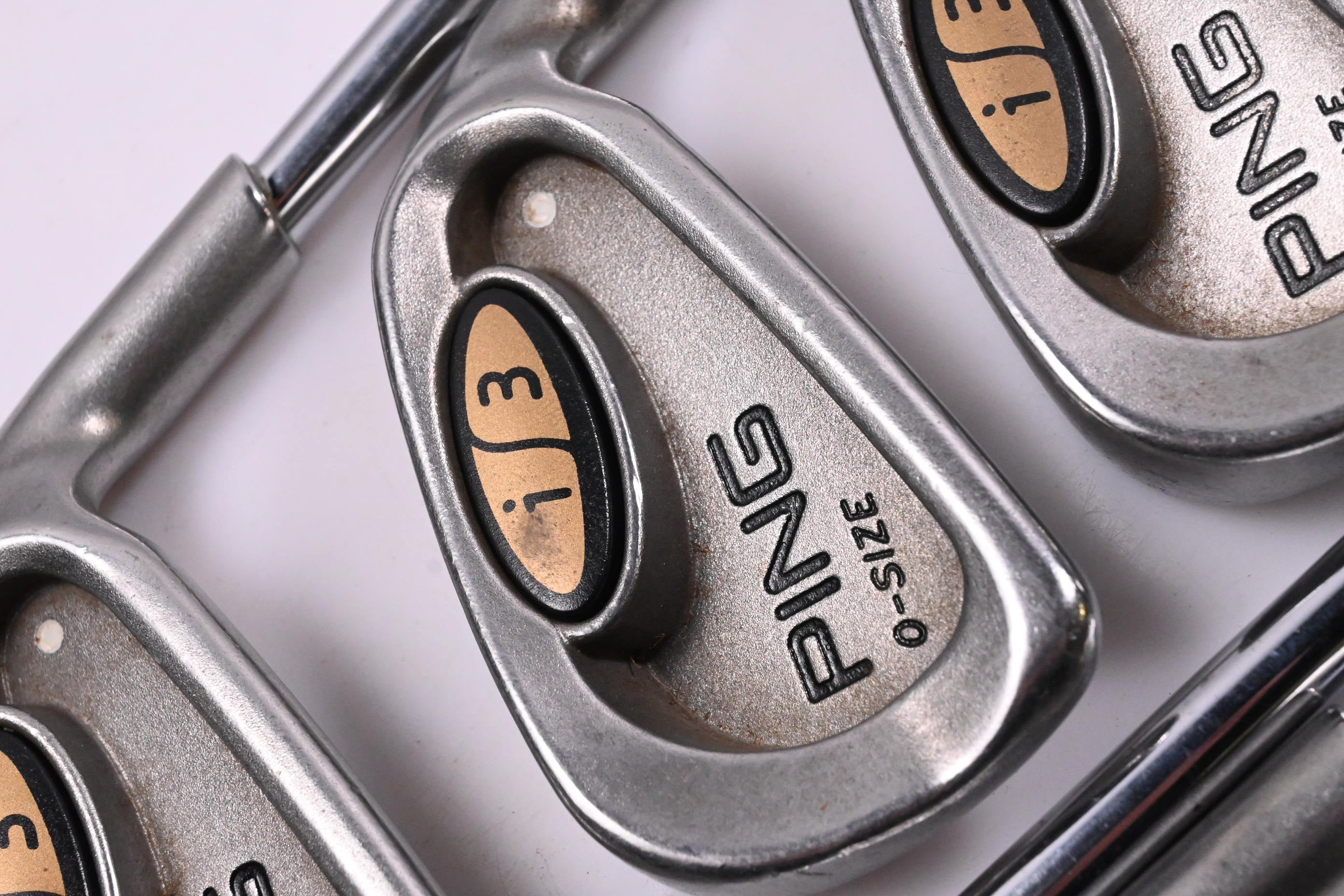 Ping i3 O-Size Irons / 3-PW / White Dot / Regular Flex Ping JZ Cushin Shafts
