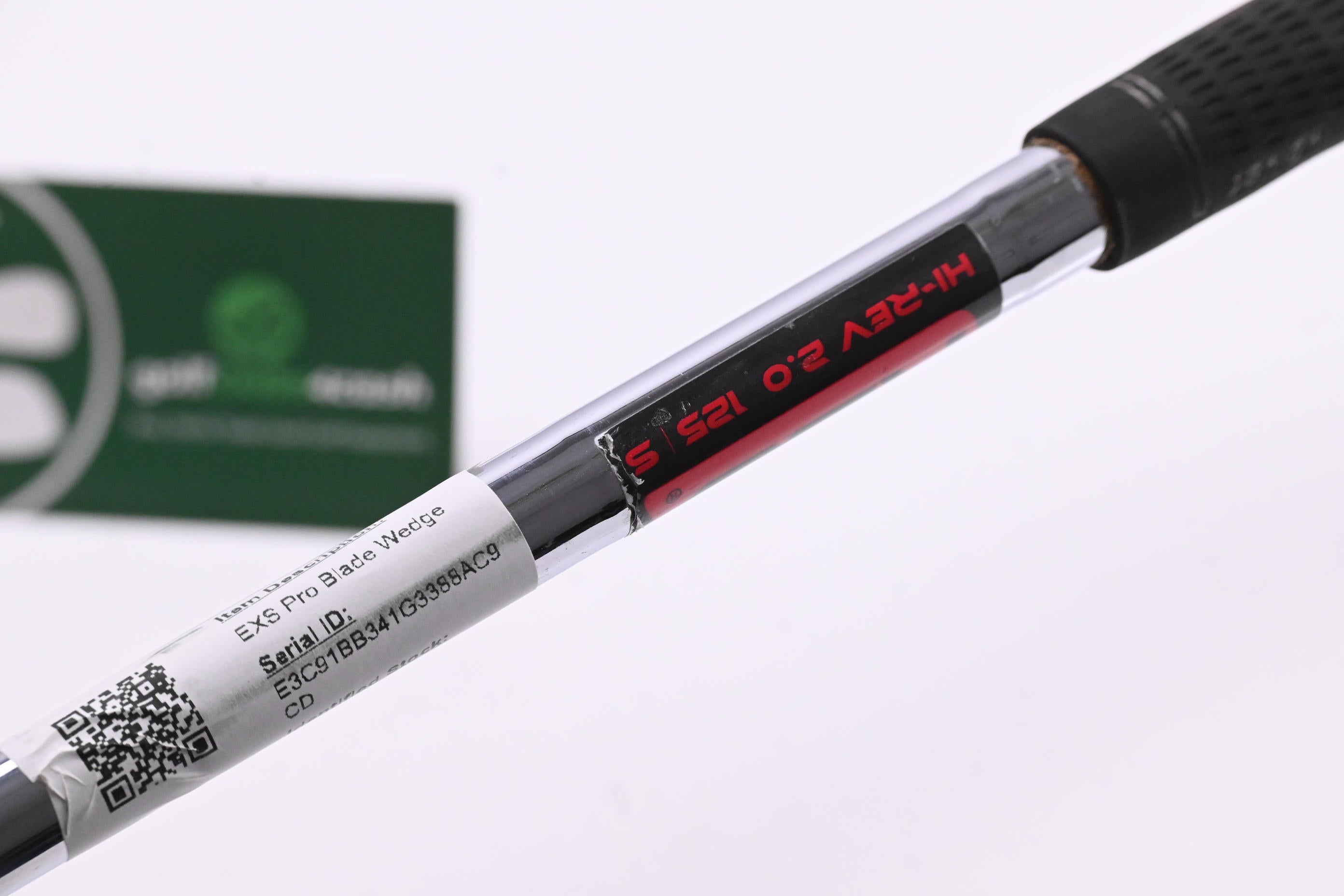 Tour Edge Exotics EXS Blade Gap Wedge / 50 Degree / Stiff Flex KBS HI-Rev 2.0