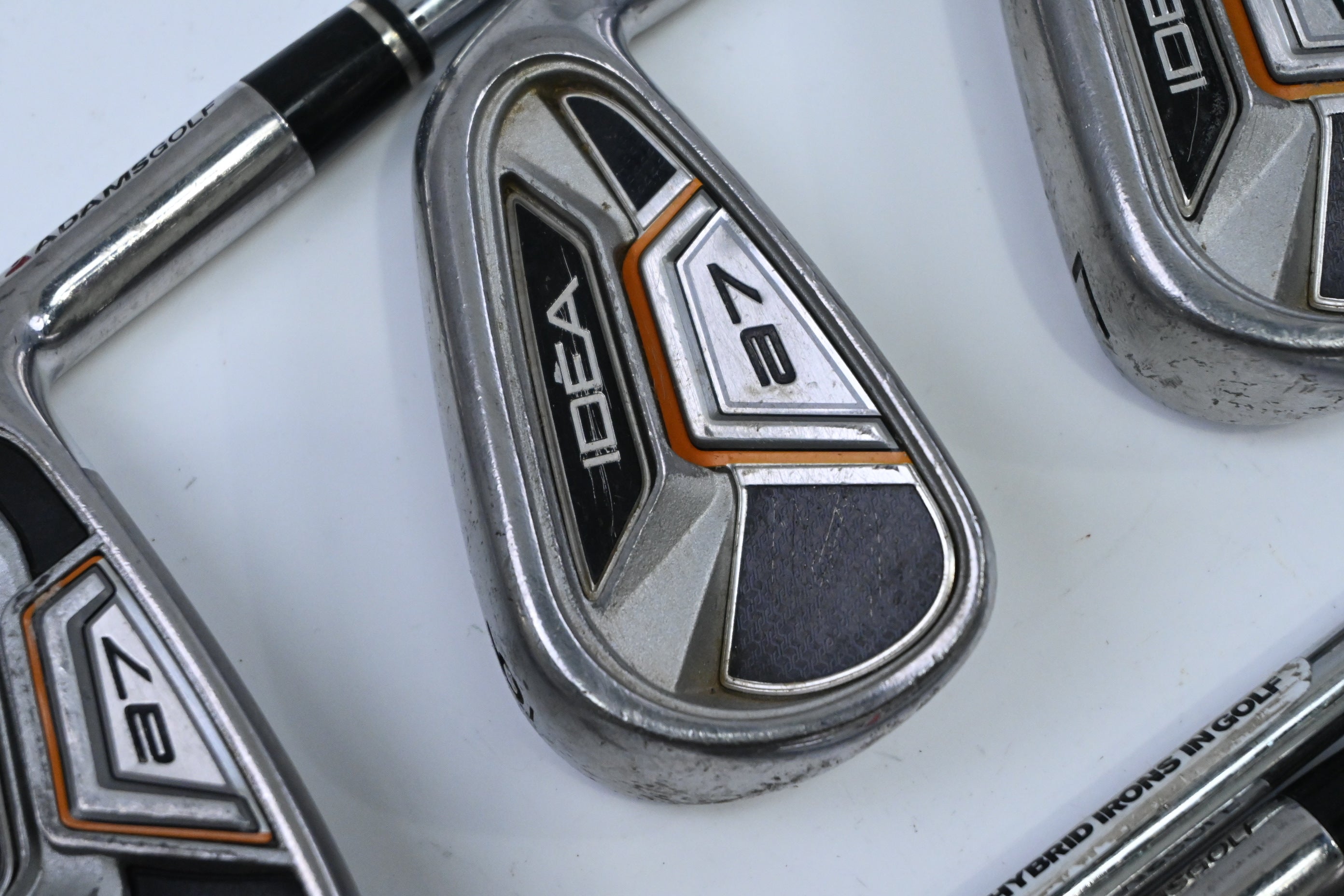 Adams Idea A7 OS Hybrid Combo Irons / 5-PW / Regular Flex Adams Players Lite