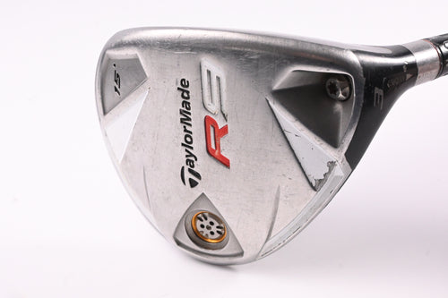 Taylormade R9 #3 Wood / 15 Degree / Stiff Flex Fujikura Motore 85 Shaft