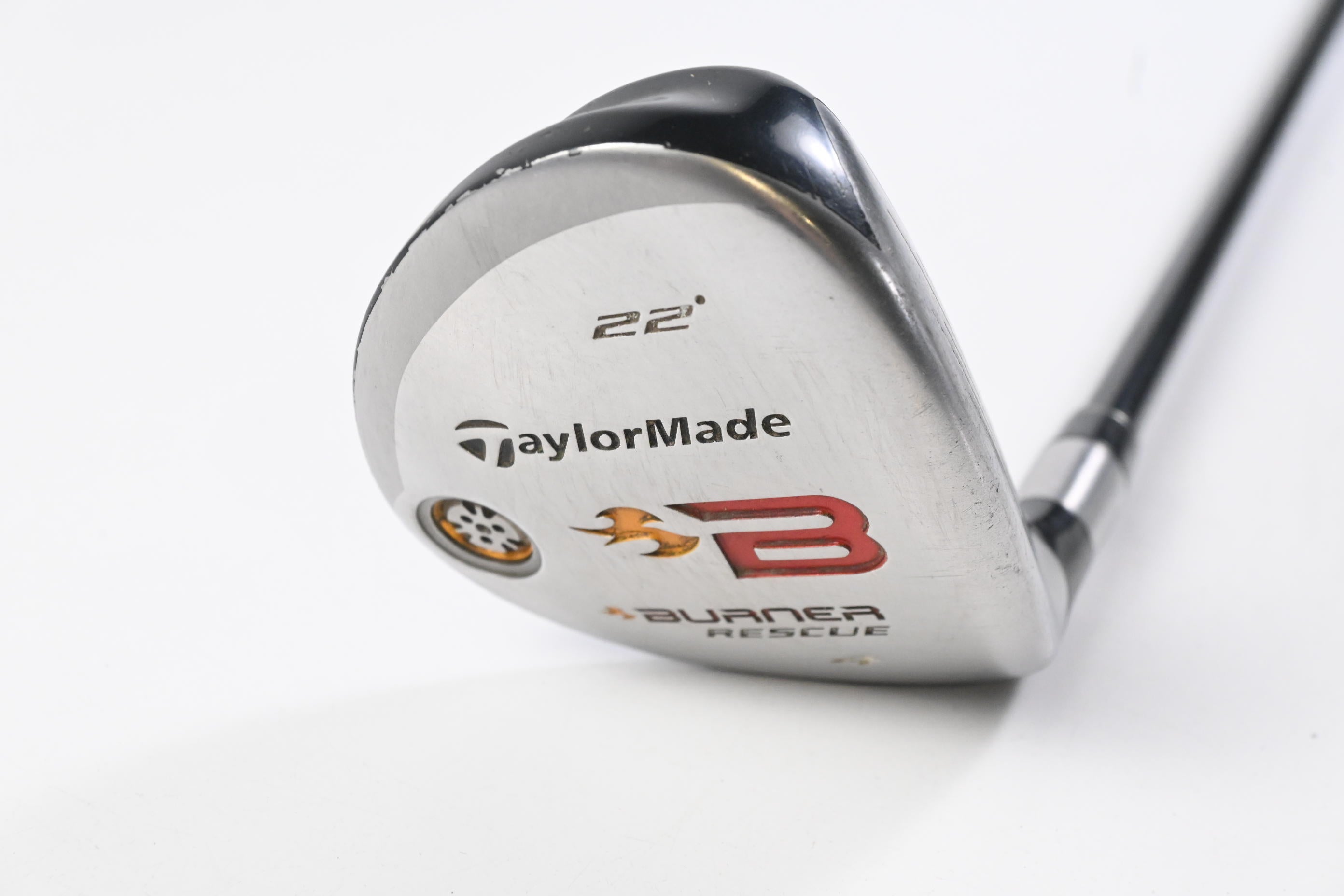 Taylormade Burner 2008 #4 Hybrid / 22 Degree / Regular Flex REAX 60 Shaft