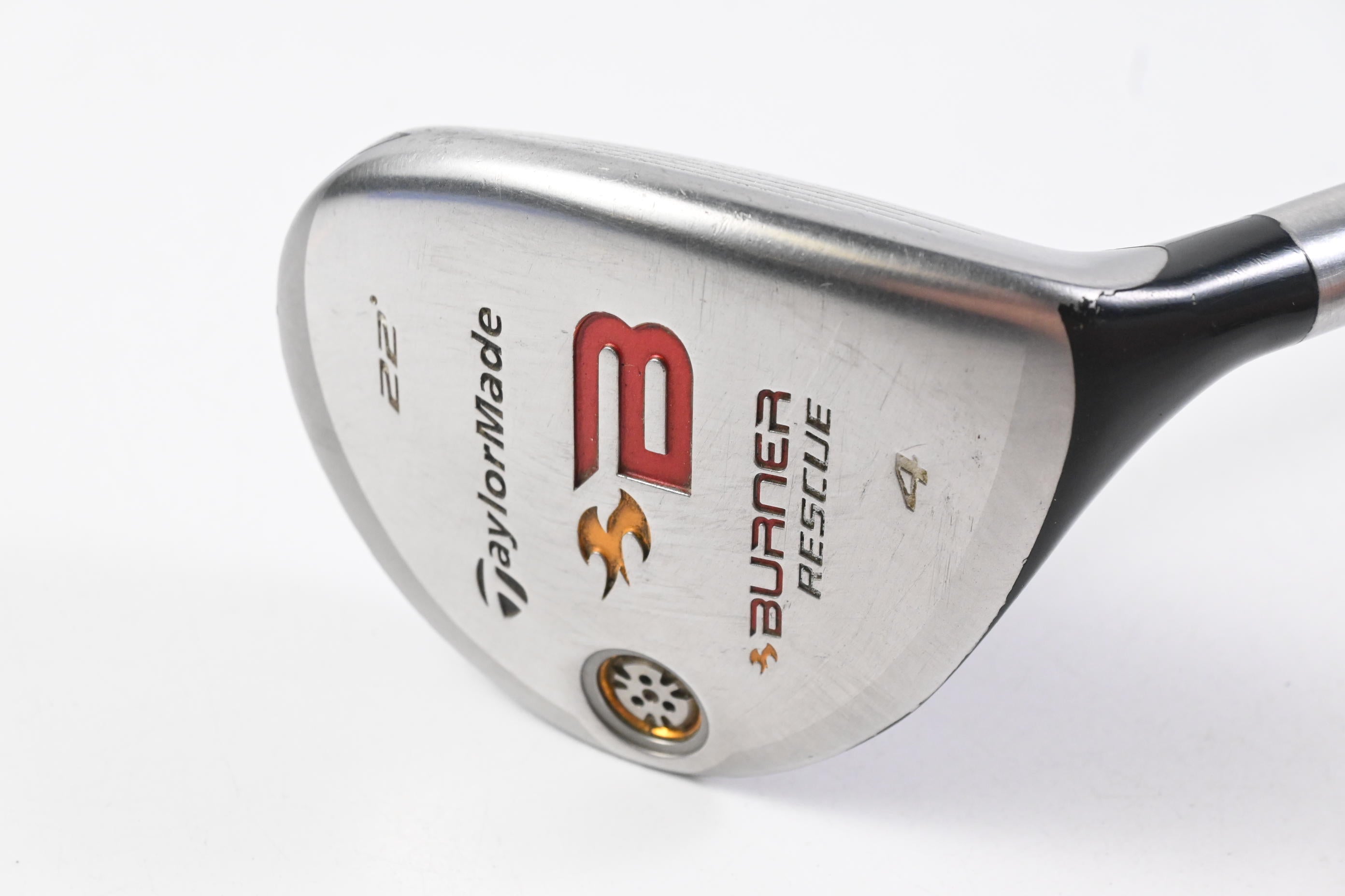 Taylormade Burner 2008 #4 Hybrid / 22 Degree / Regular Flex REAX 60 Shaft