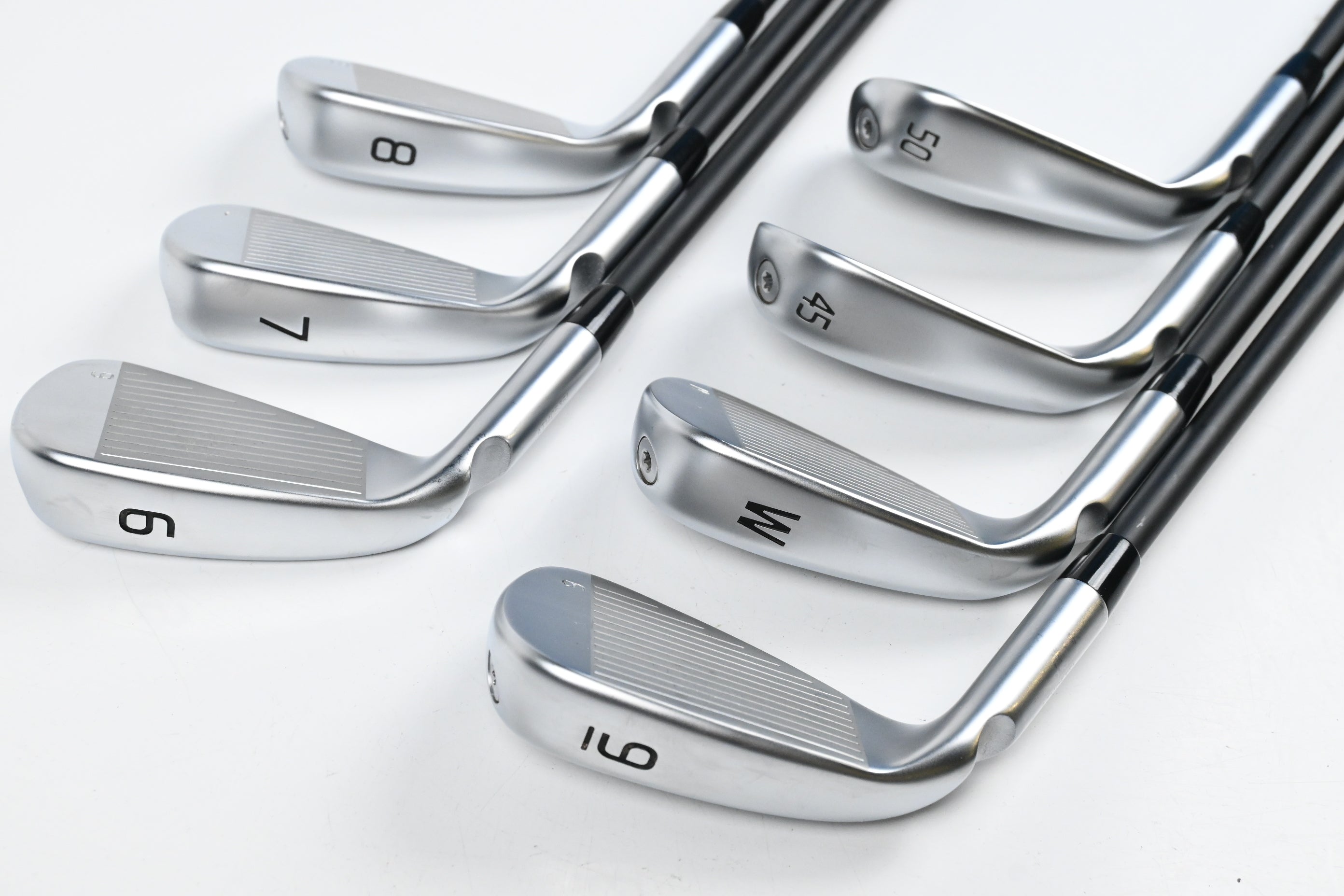 Ping G430 Irons / 6-PW+GW+SW / Black Dot / Regular Flex Ping Alta CB Black AWT