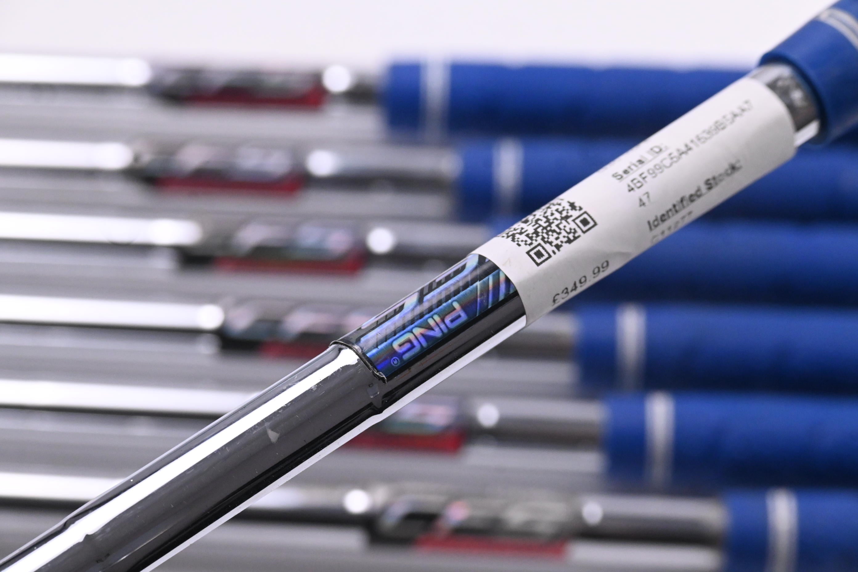 Ping G30 Irons / 5-PW+SW / Black Dot / Regular Flex Ping CFS Distance Shafts