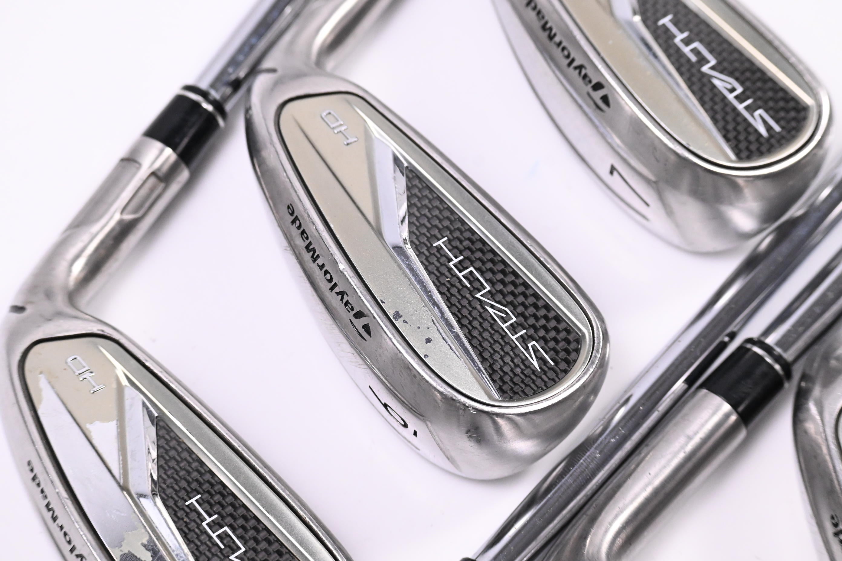 Taylormade Stealth HD Irons / 5-PW+SW / Regular Flex KBS MAX MT 85 Shafts