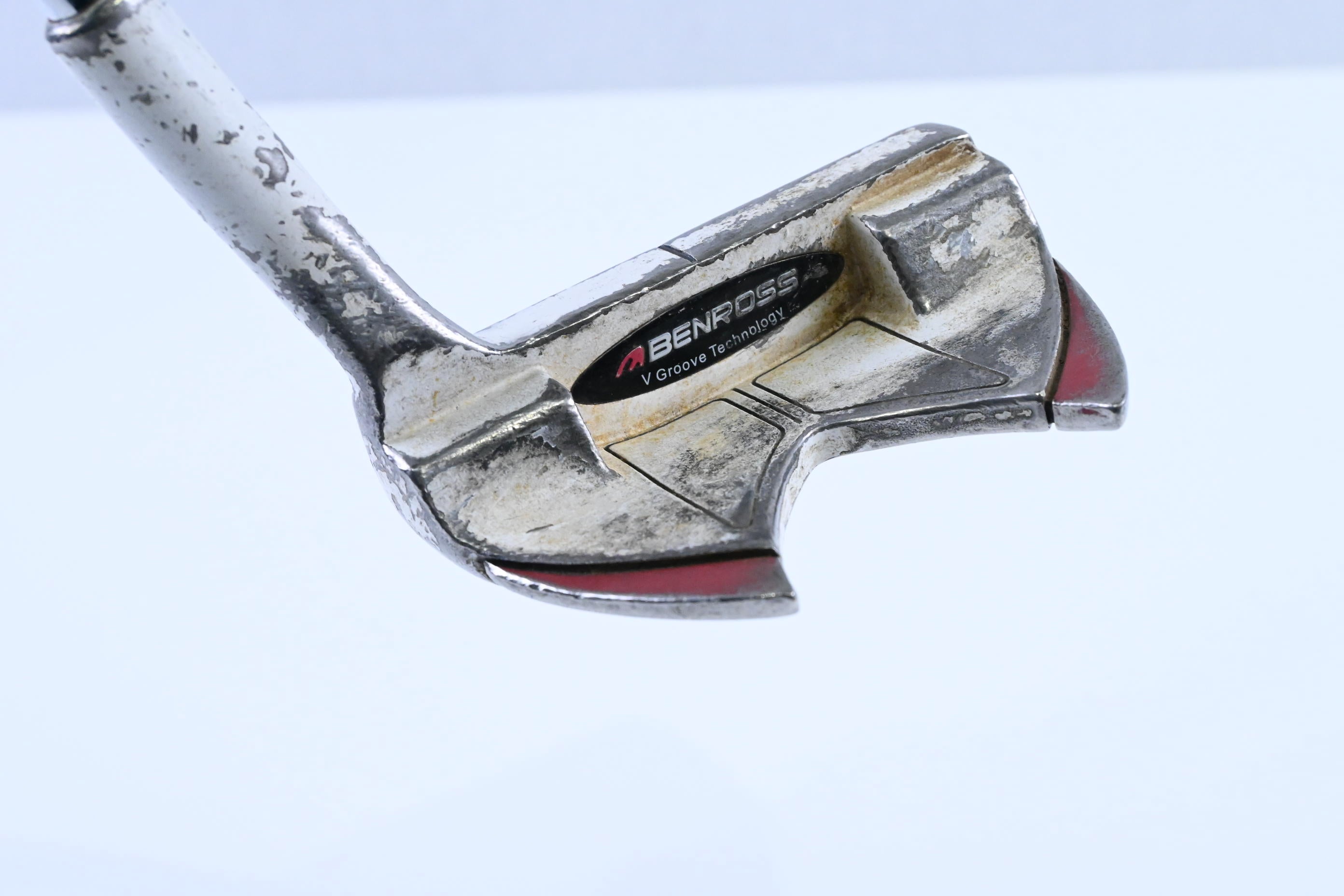 Benross Pure Red White La Quinta Putter / 33 Inch