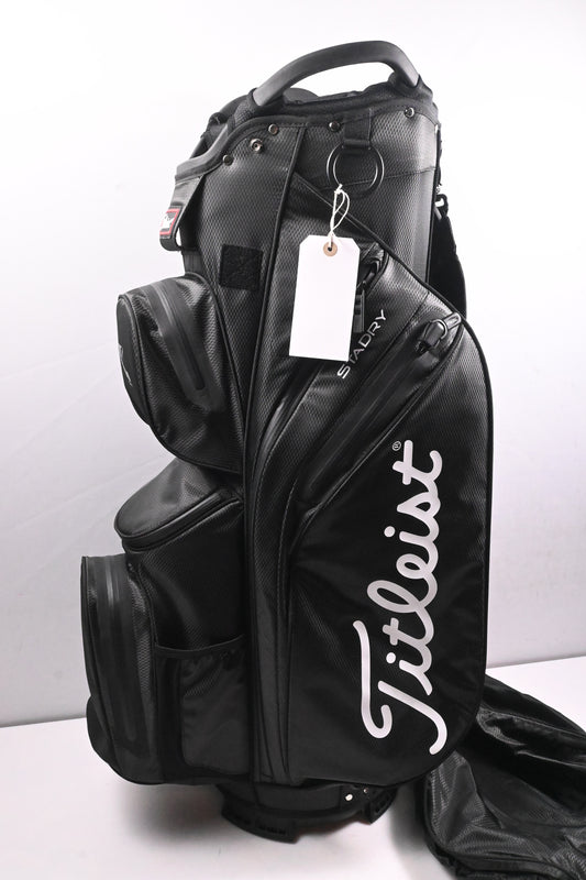 Titleist StaDry Cart 14 Cart Bag / 14-Way Divider / Black