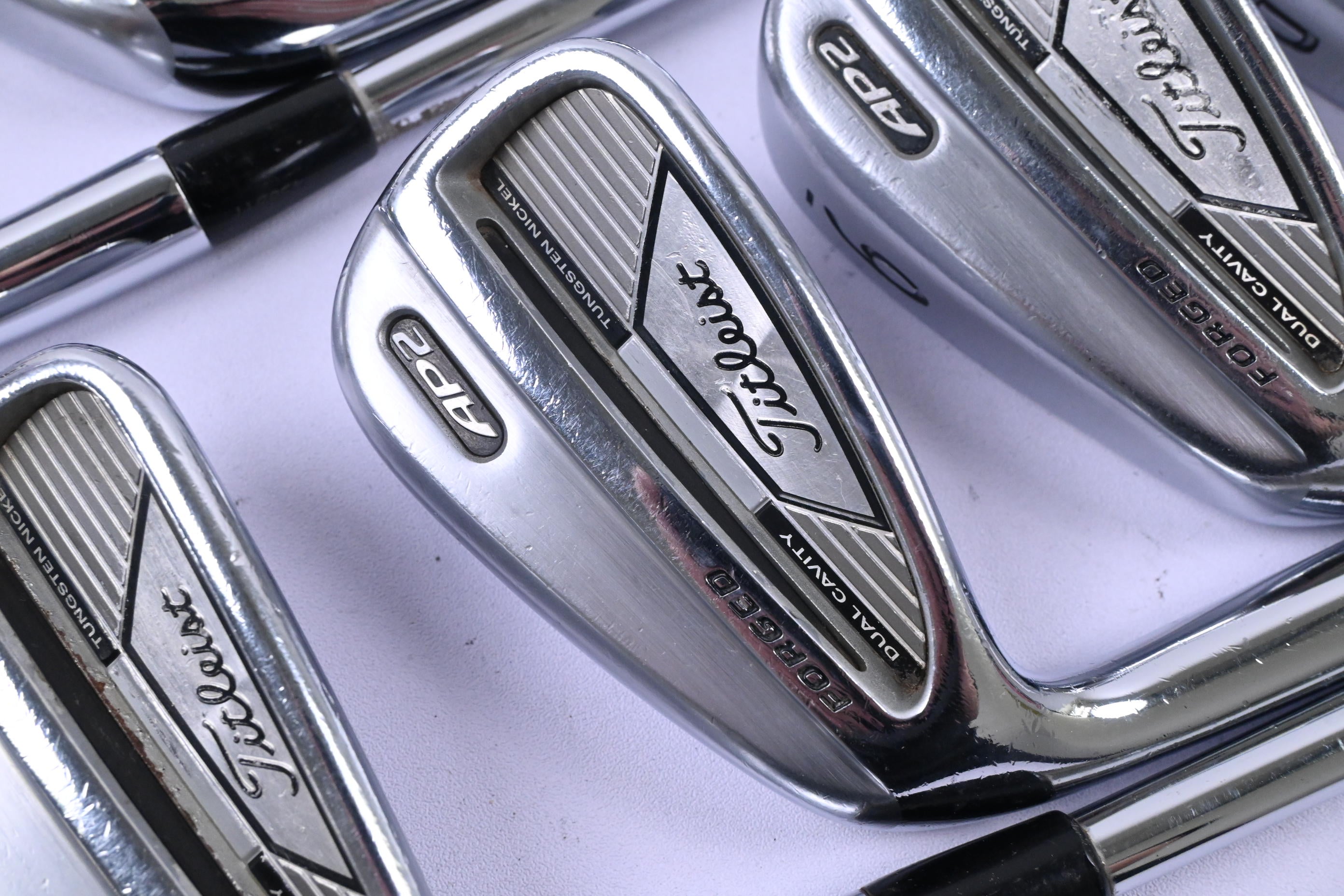 Left Hand Titleist AP2 2008 Irons / 3-PW / Regular Flex Dynamic Gold SL Shafts